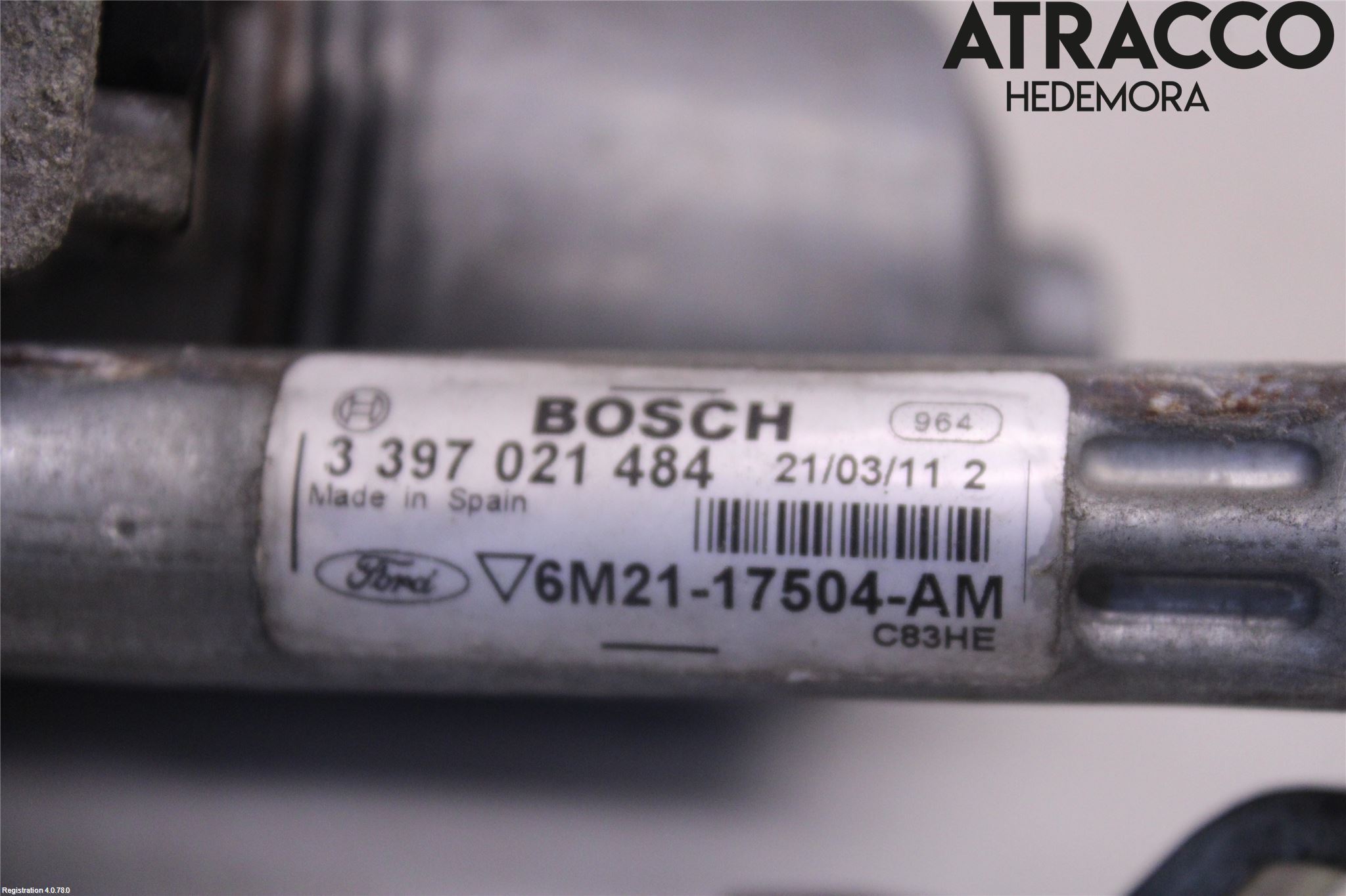 Ford S-MAX 06-15 Viskermotor Frontrute