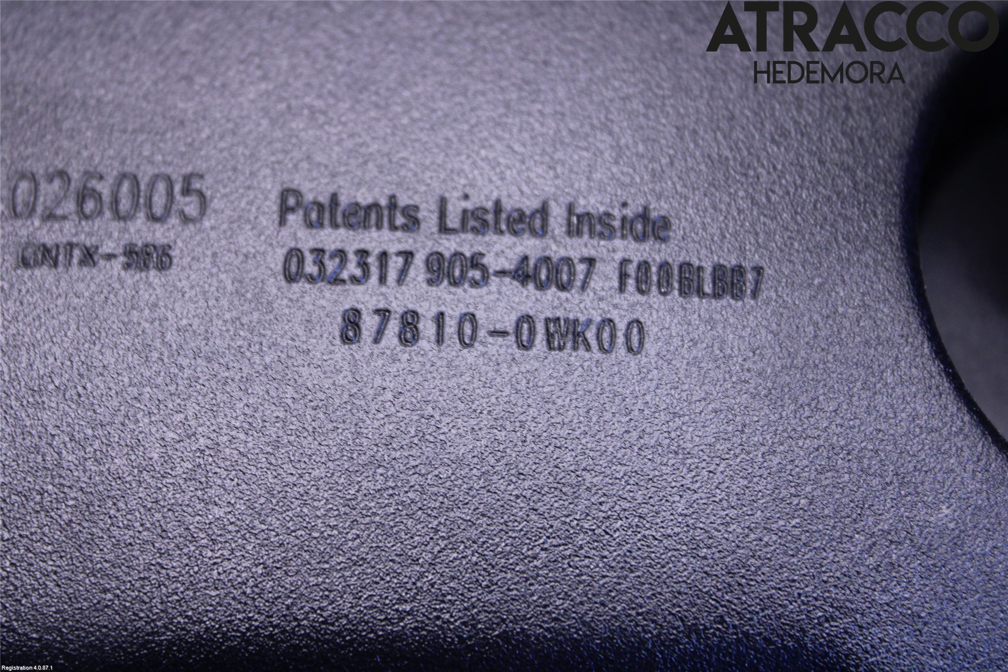 Toyota RAV4 13-18 Speil Innvendig