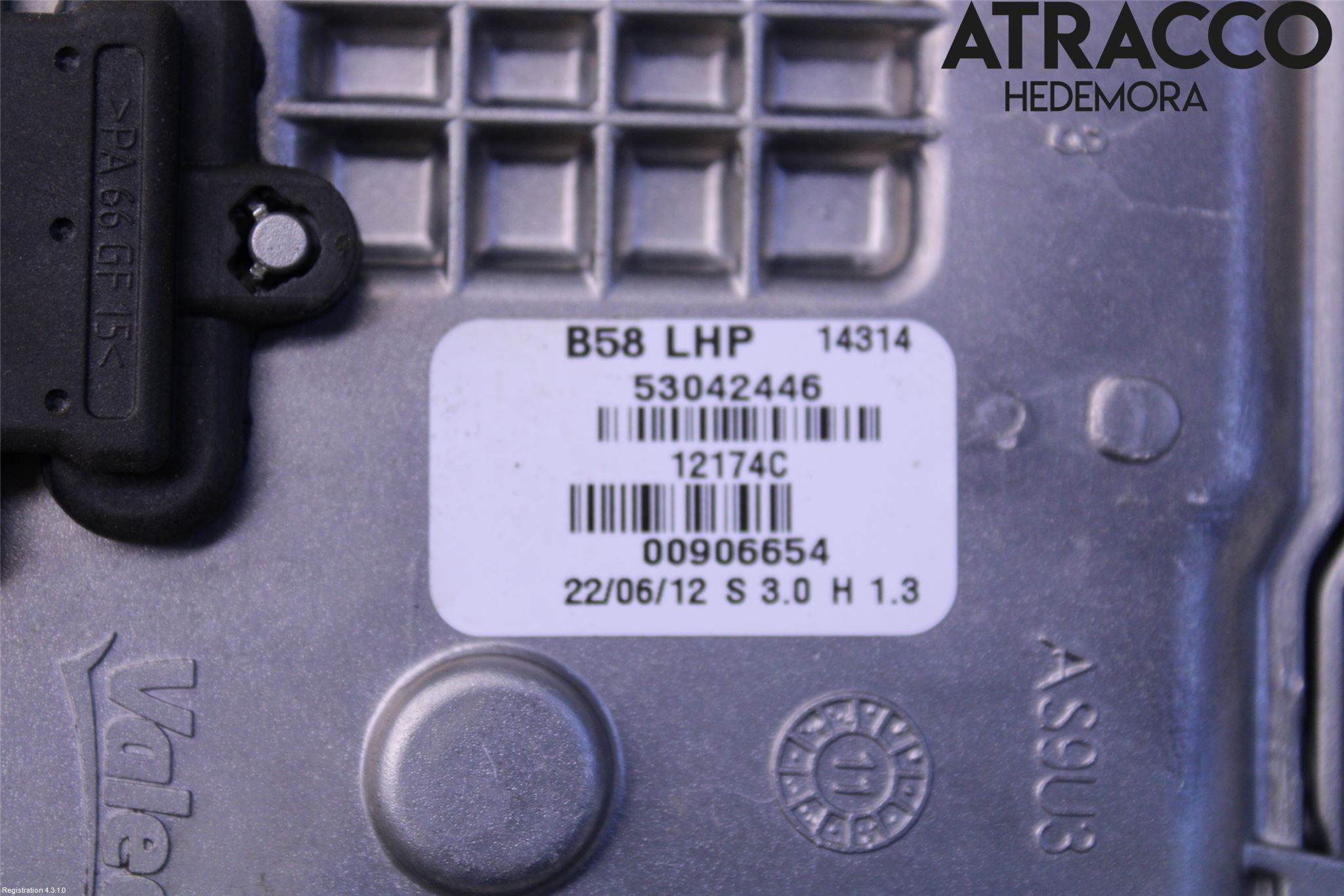 Citroen C4 GRAND PICASSO 07-13 Viskermotor Frontrute