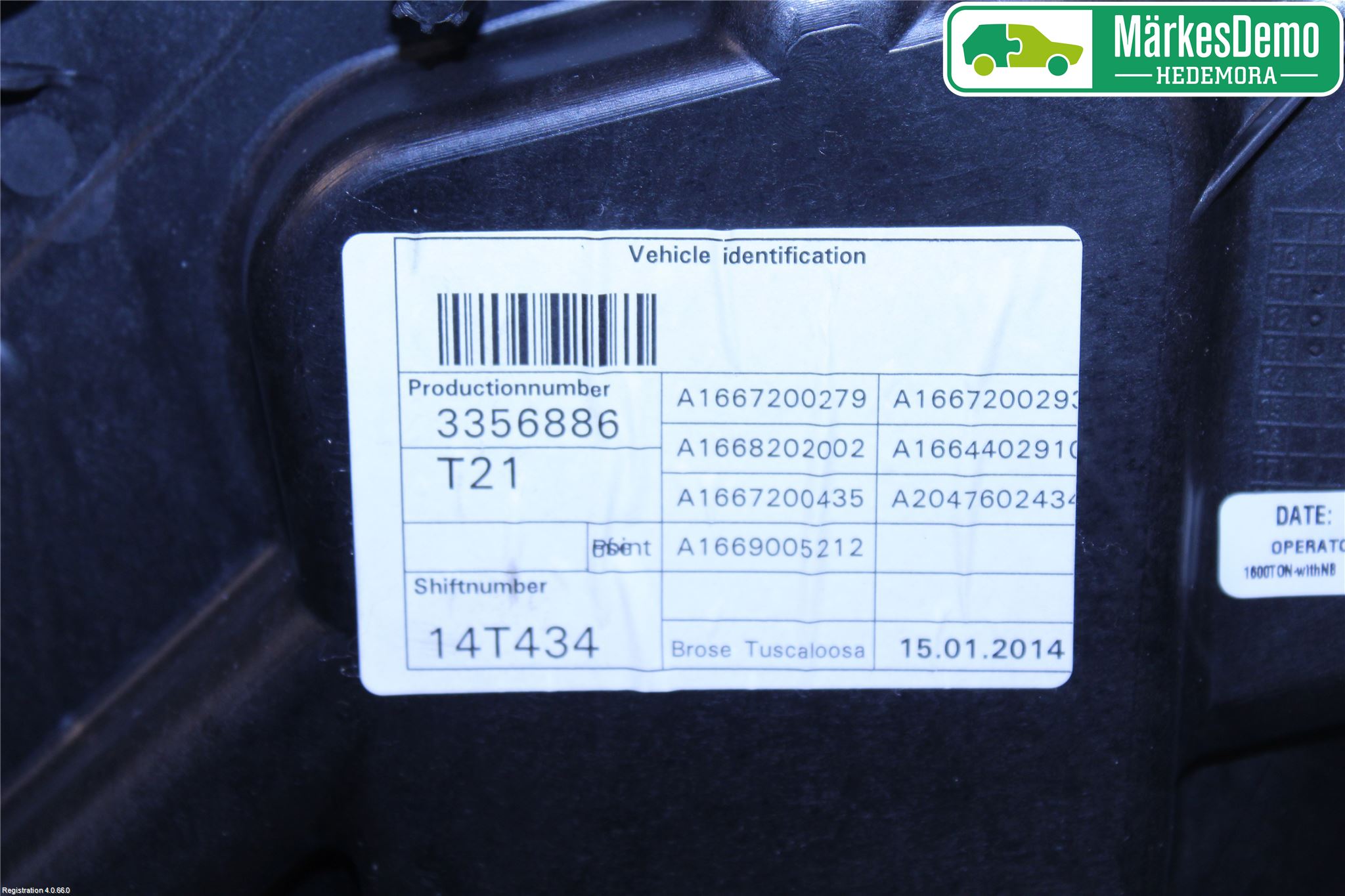 Mercedes-Benz MB GL/GLS-KLASS (X166) 12-19 Vindusheis El Komp