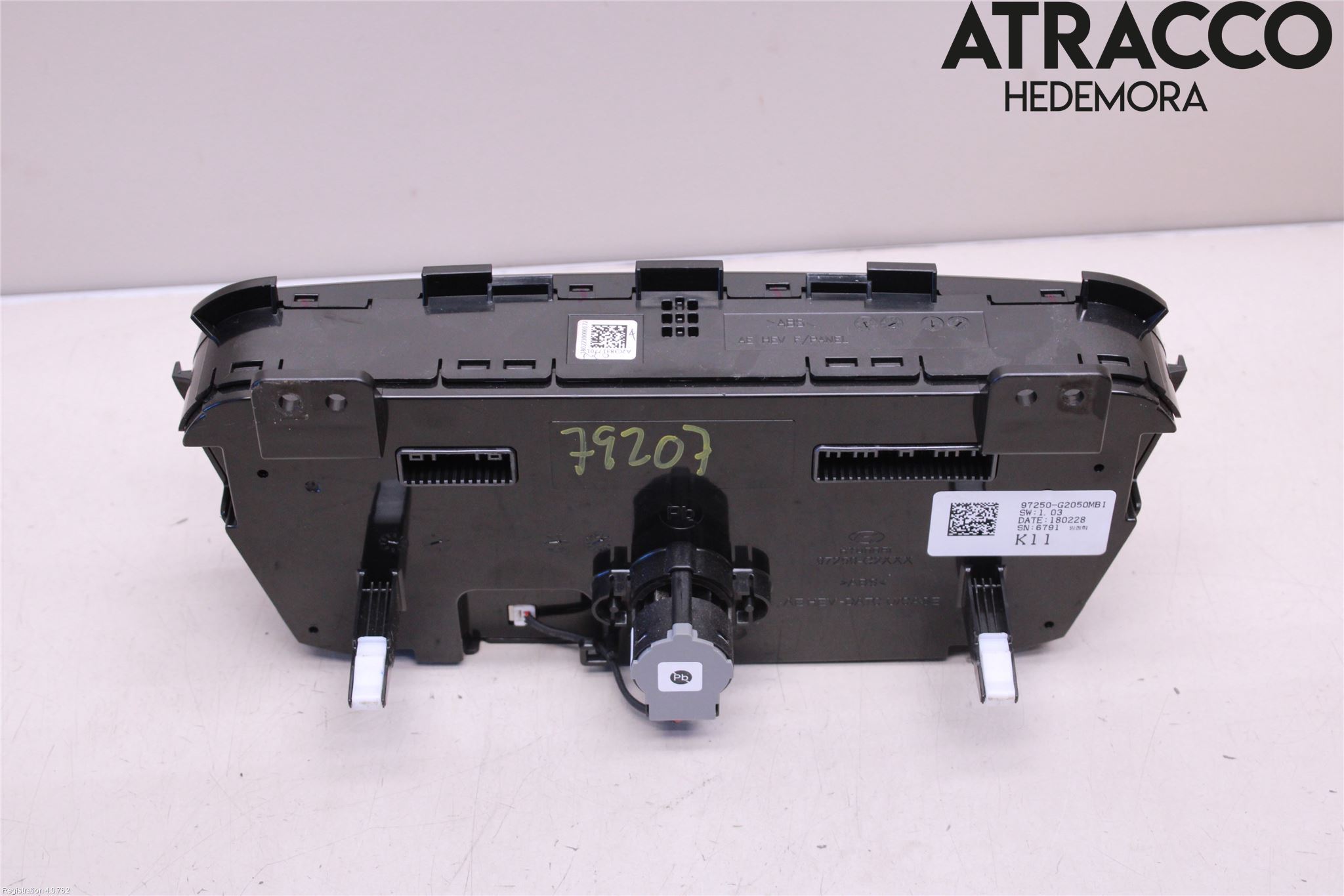 Hyundai IONIQ AE 17-22 Varme Ac Betjening-Display