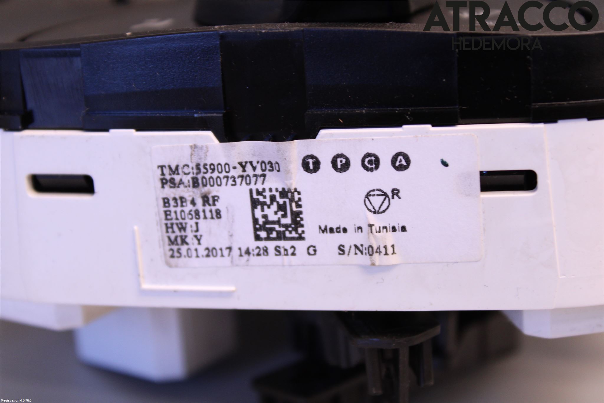 Peugeot 108 15-22 Varme Ac Betjening-Display