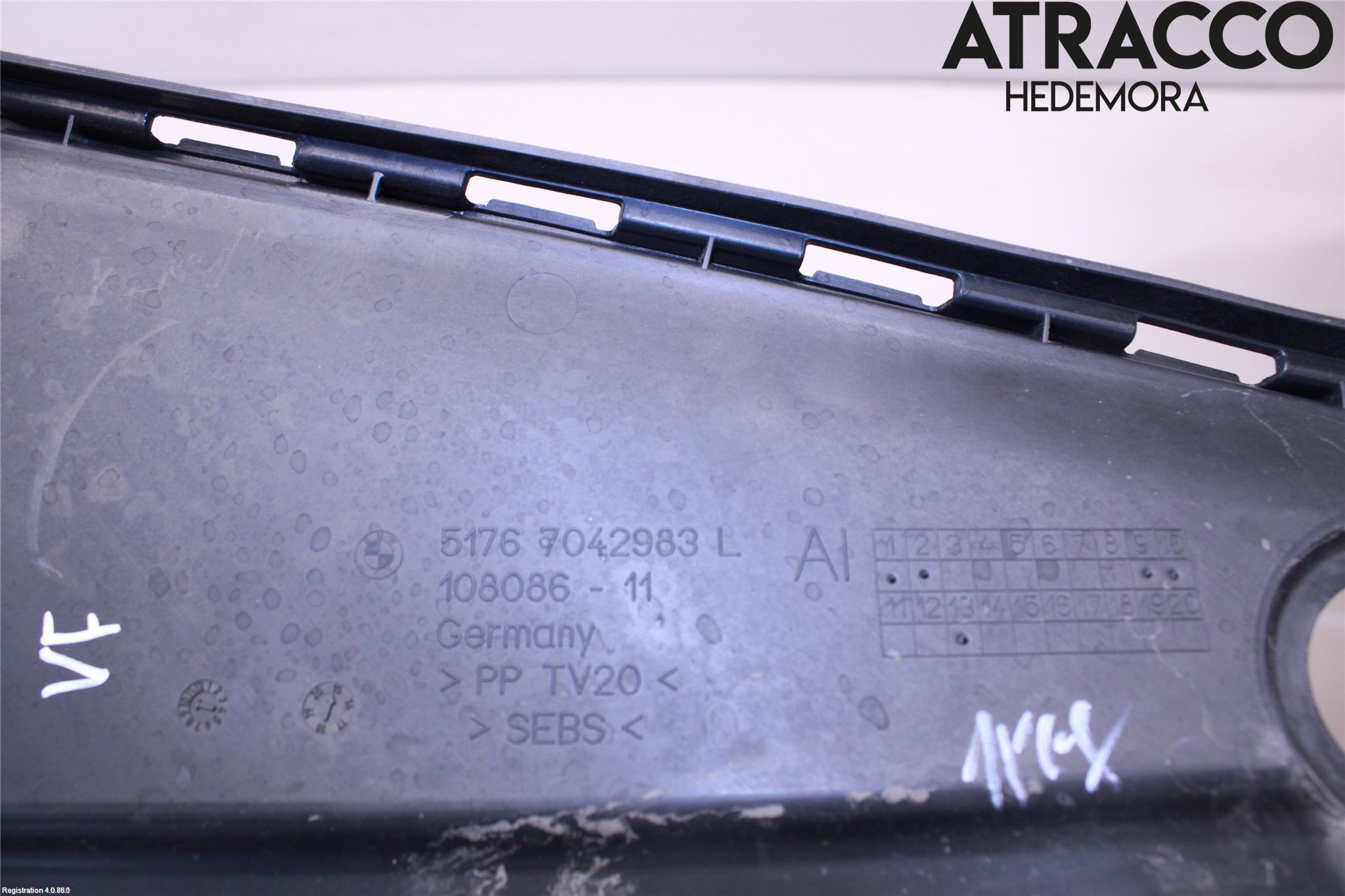 BMW 5 GT F07 09-17 Tackplast Front