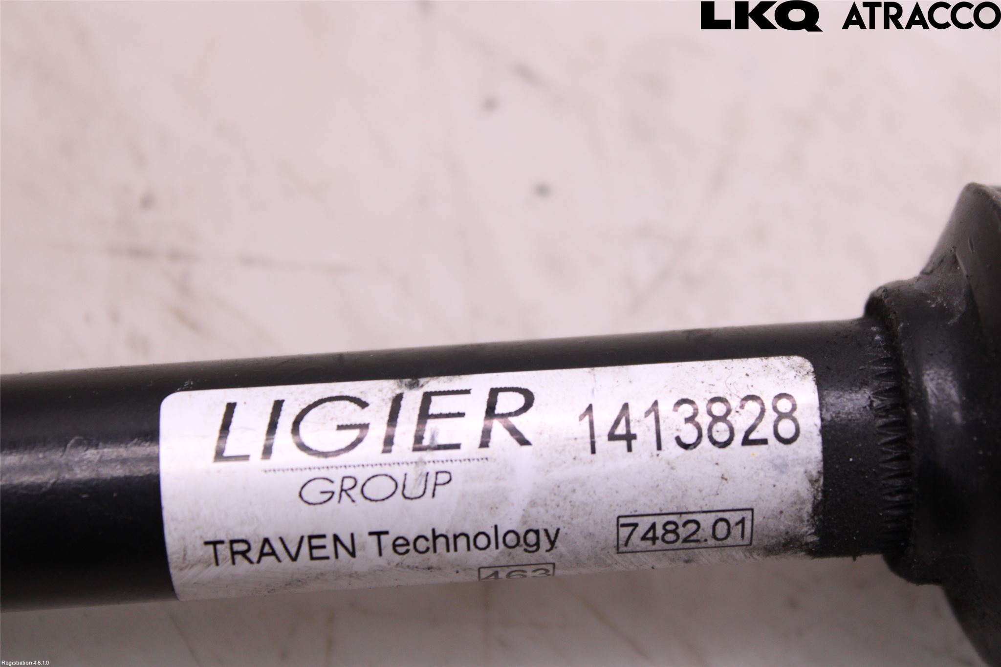 Mopedbil Ligier LIGIER JS 60 Rattaksel
