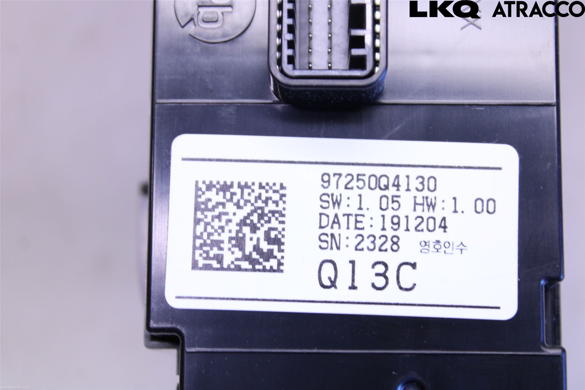 Kia NIRO (DE) 17-22 Varme Ac Betjening-Display