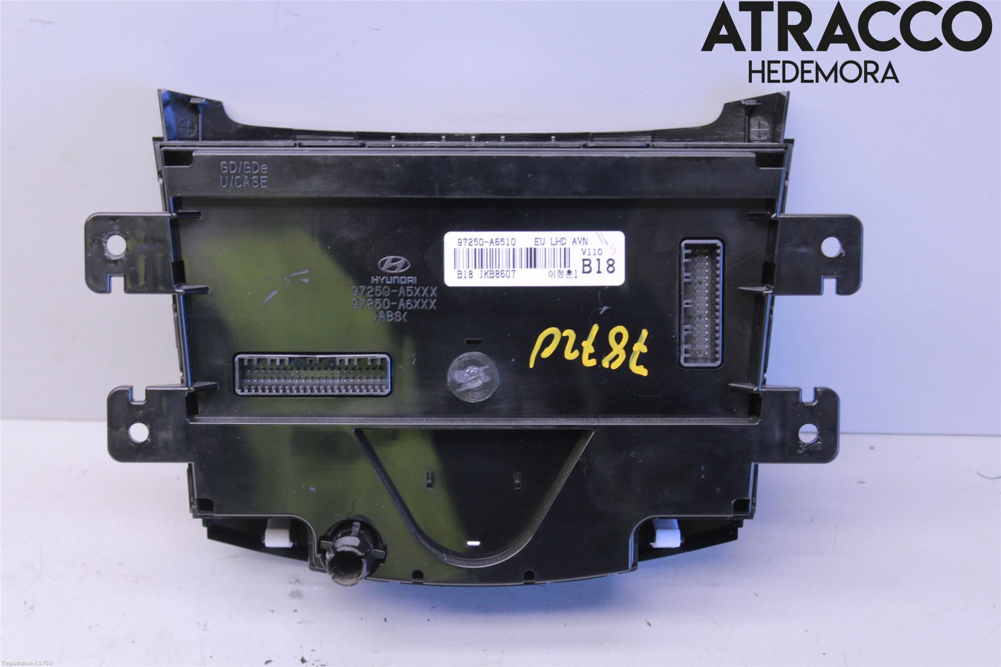 Hyundai i30 GD 13-17 Varme Ac Betjening-Display