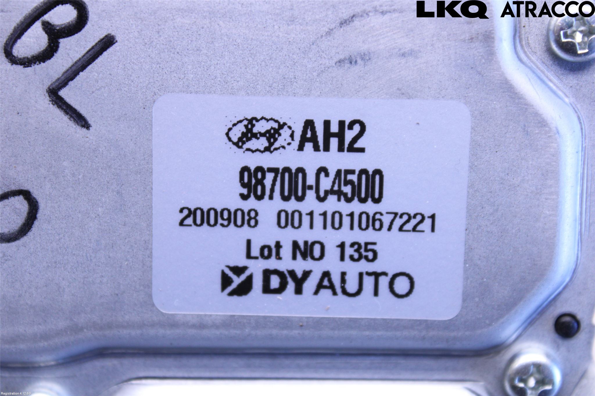 Hyundai i10 LA 20- Viskermotor Bakluke