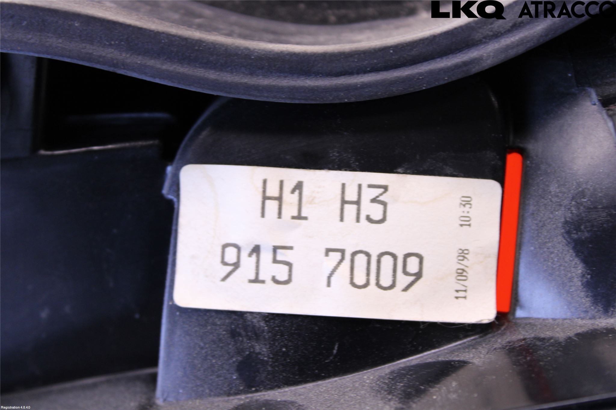 Volvo S70/V70/XC  97-00 Baklykt Høyre  På Luke(Indre)