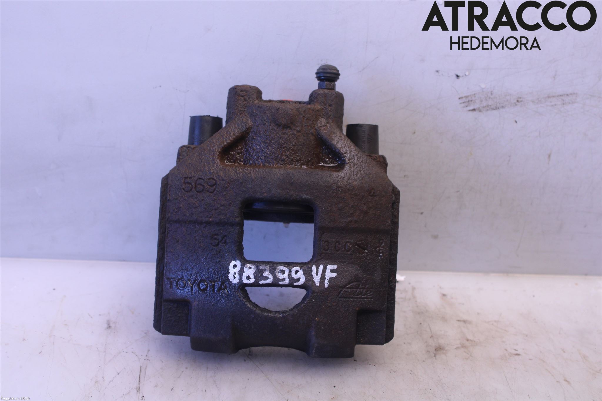 Toyota YARIS XP130 12-14 Bremsecaliper Foran Venstre