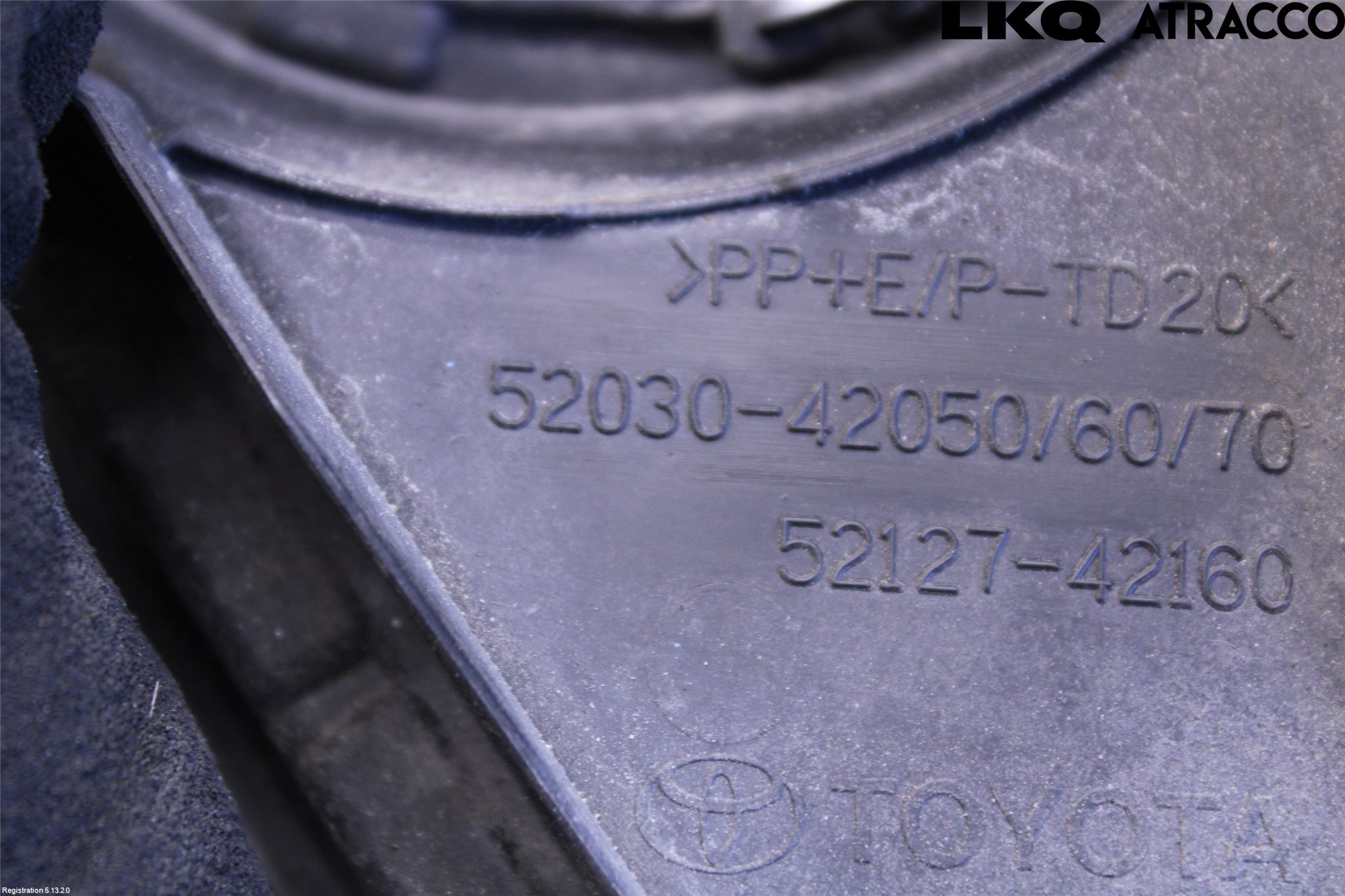 Toyota RAV4 13-18 Frontlykt Kurve-Tåkelys Ramme