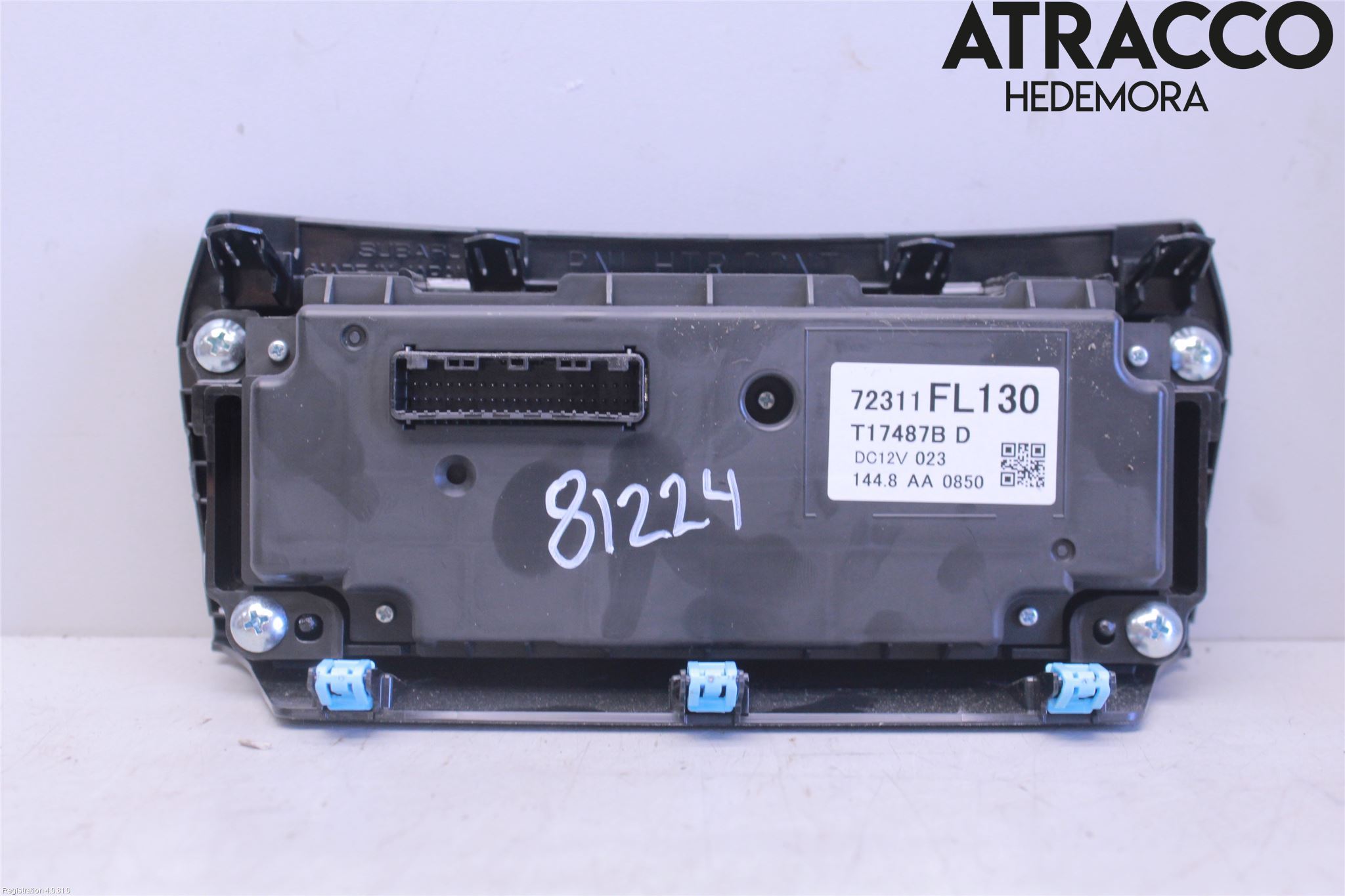 Subaru IMPREZA V 18- Varme Ac Betjening-Display
