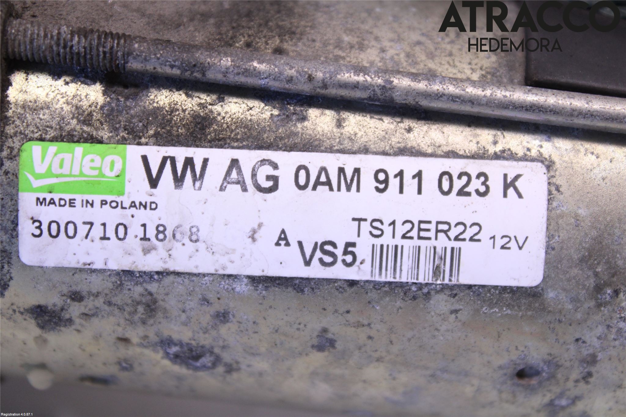 Volkswagen VW PASSAT 05-11 Startmotor
