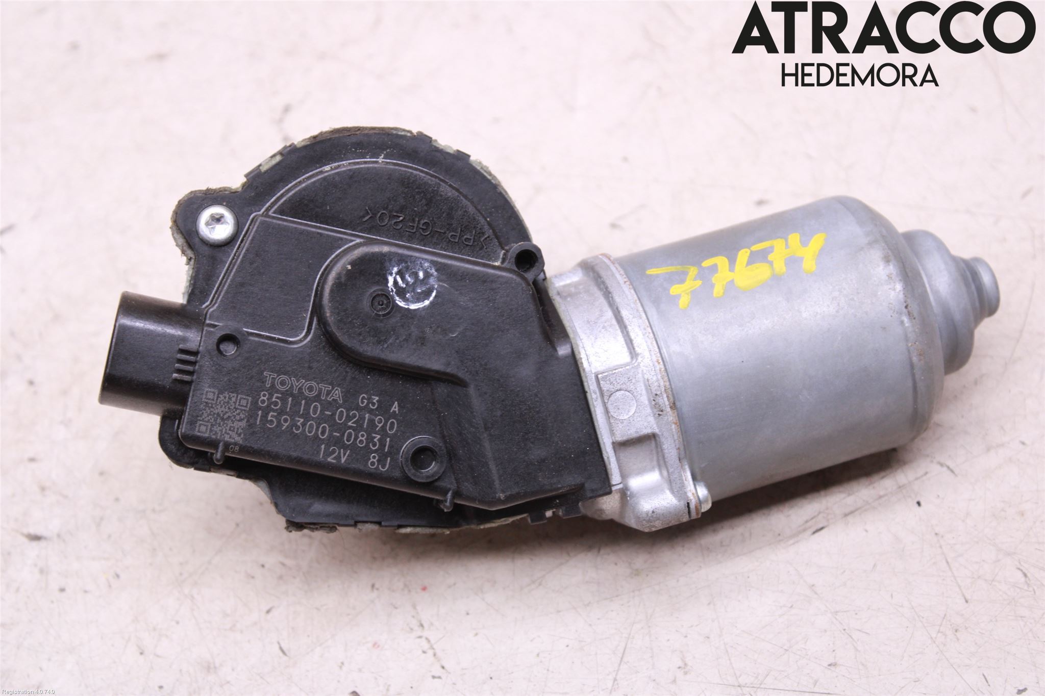 Toyota AURIS 07-09 Viskermotor Frontrute