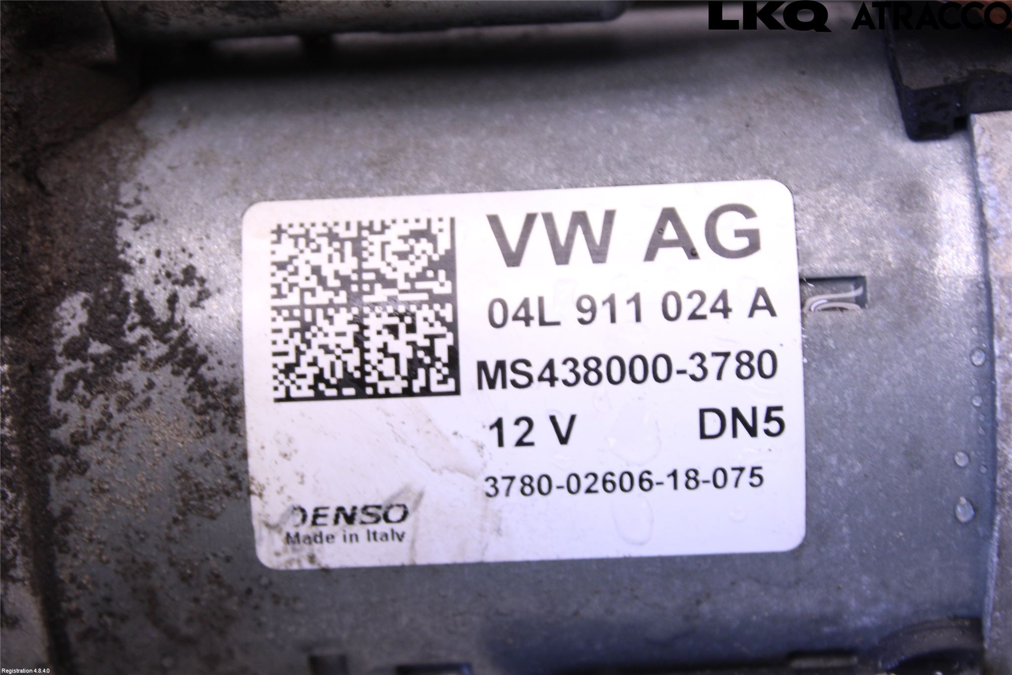 Audi A4/S4 B9 16-19 Startmotor Diesel