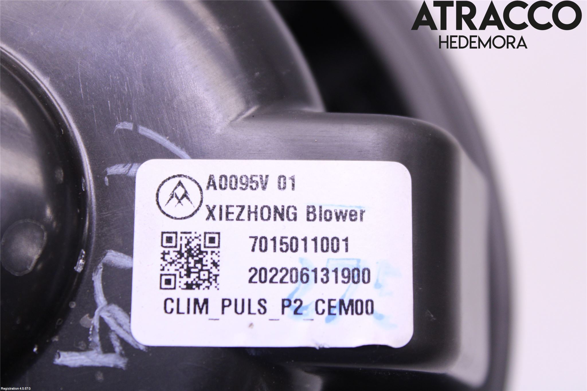 Peugeot 2008/E-2008 20- Varme Ac Varmeapparatvifte