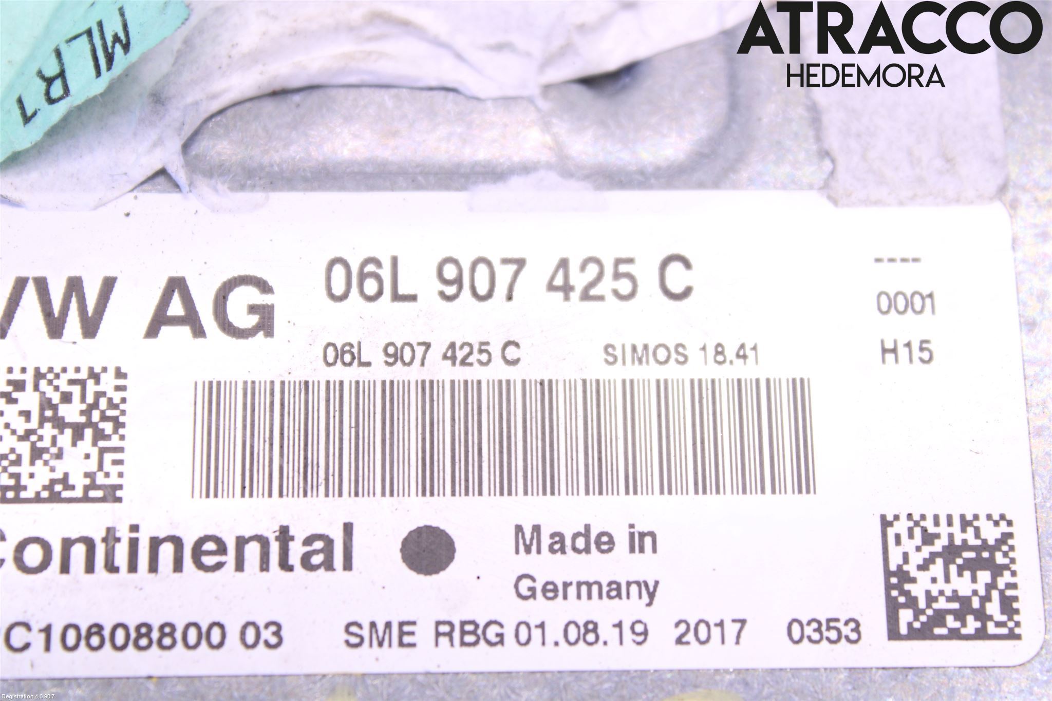 Audi A5 17- Styreenhet Innsprøytning