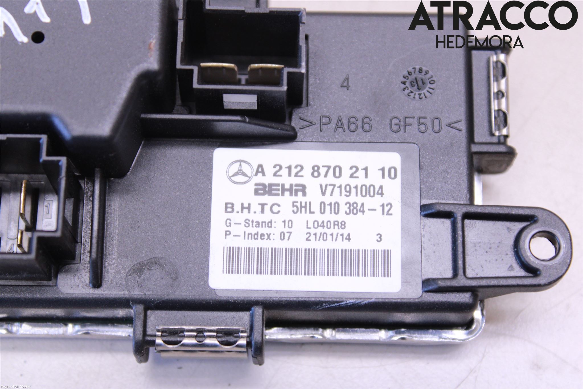 Mercedes-Benz MB C-KLASS (W204) 07-15 Varmeapparat Viftemotstand