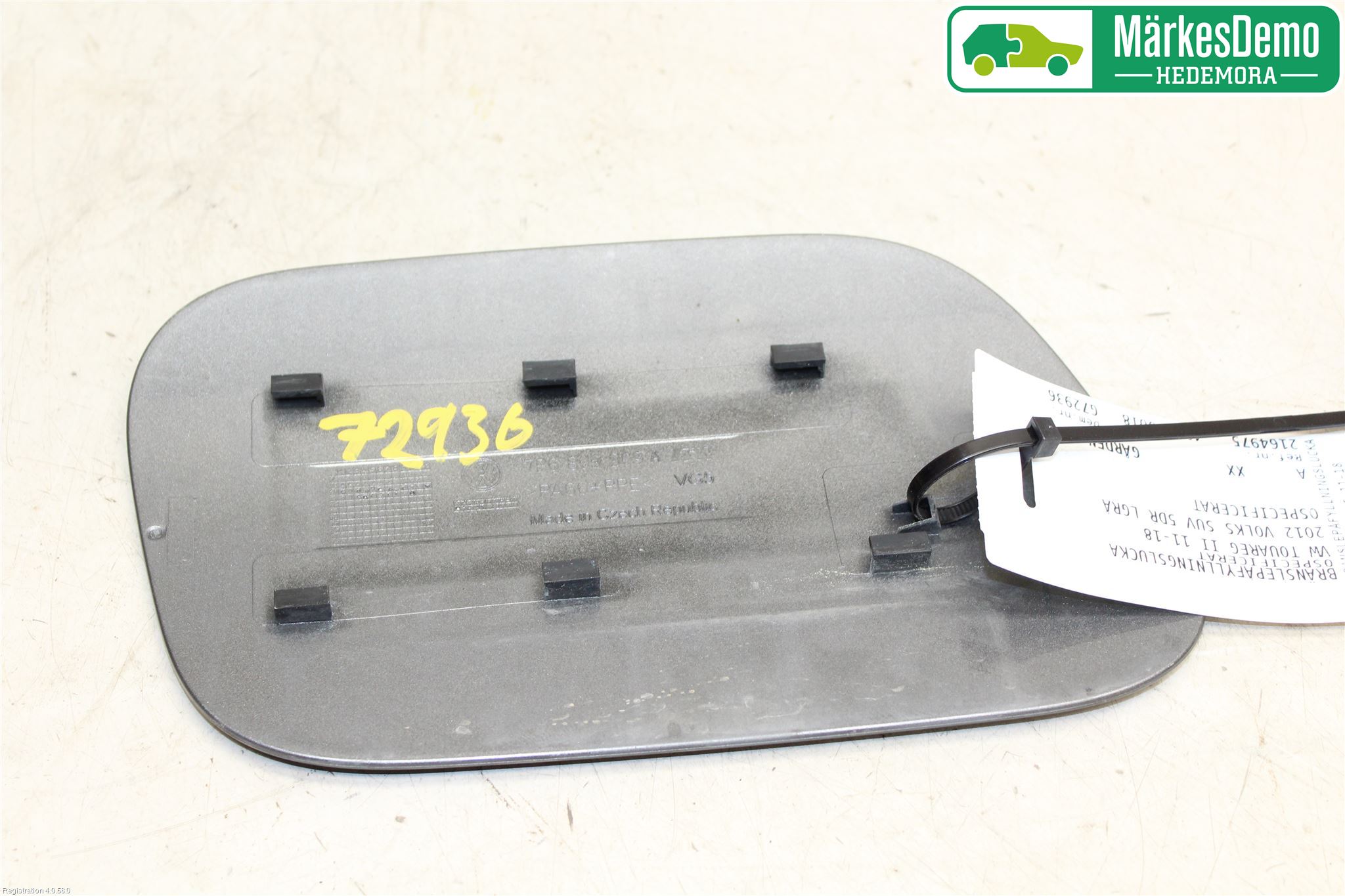 Volkswagen VW TOUAREG 7P 11-18 Drivstoff Tankluke