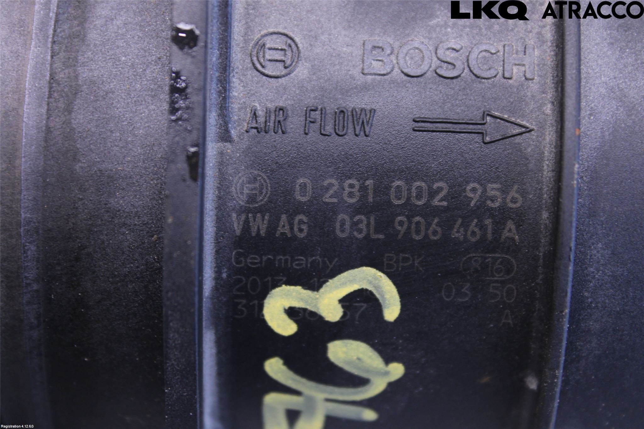 Volkswagen VW PASSAT 11-14 Inns Luftmassemåler