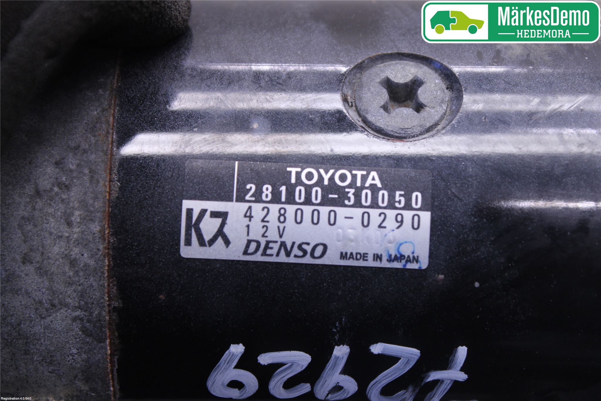 Toyota HI-ACE 06-12 Startmotor Diesel