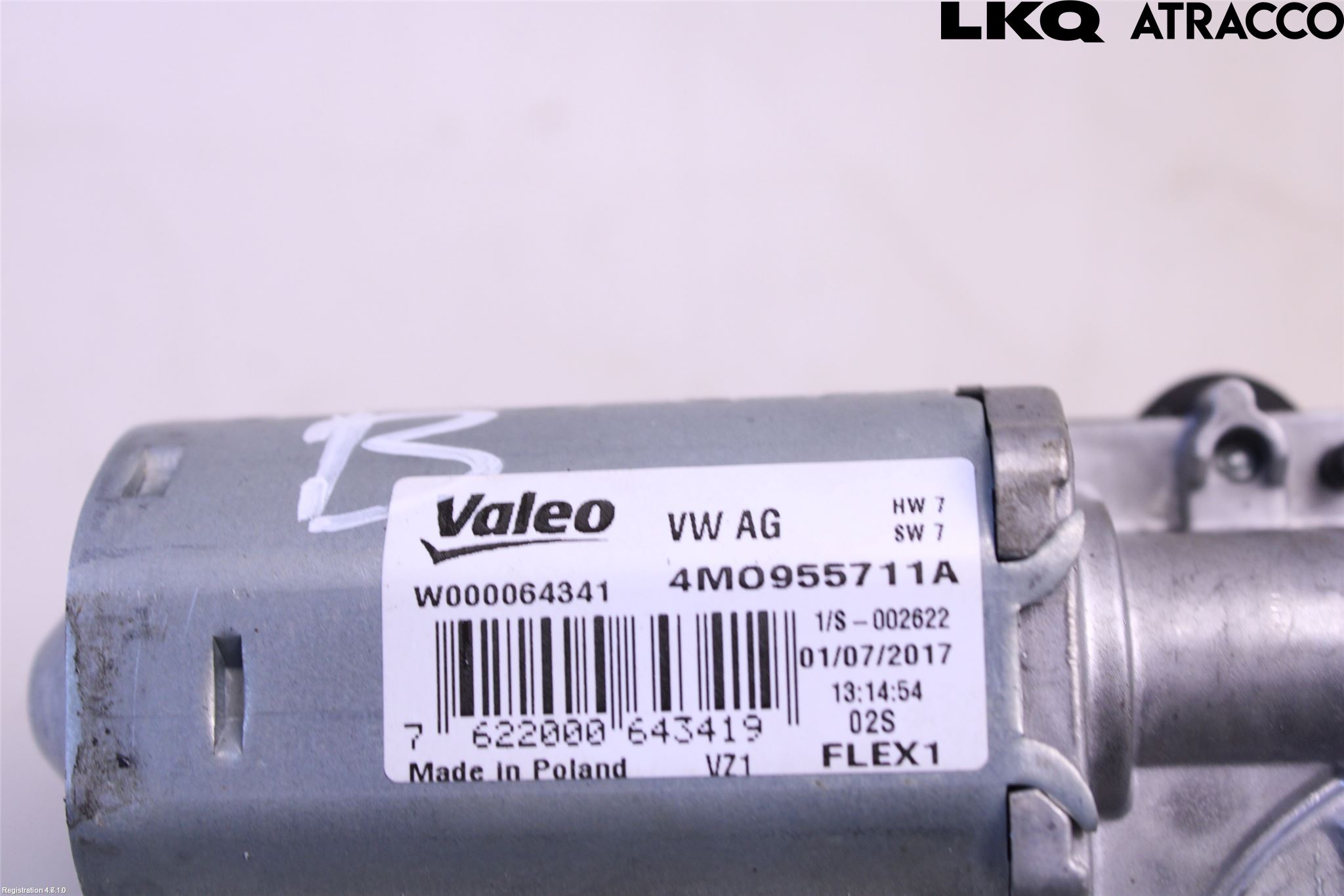 Audi A4/S4 B9 16-19 Viskermotor Bakluke