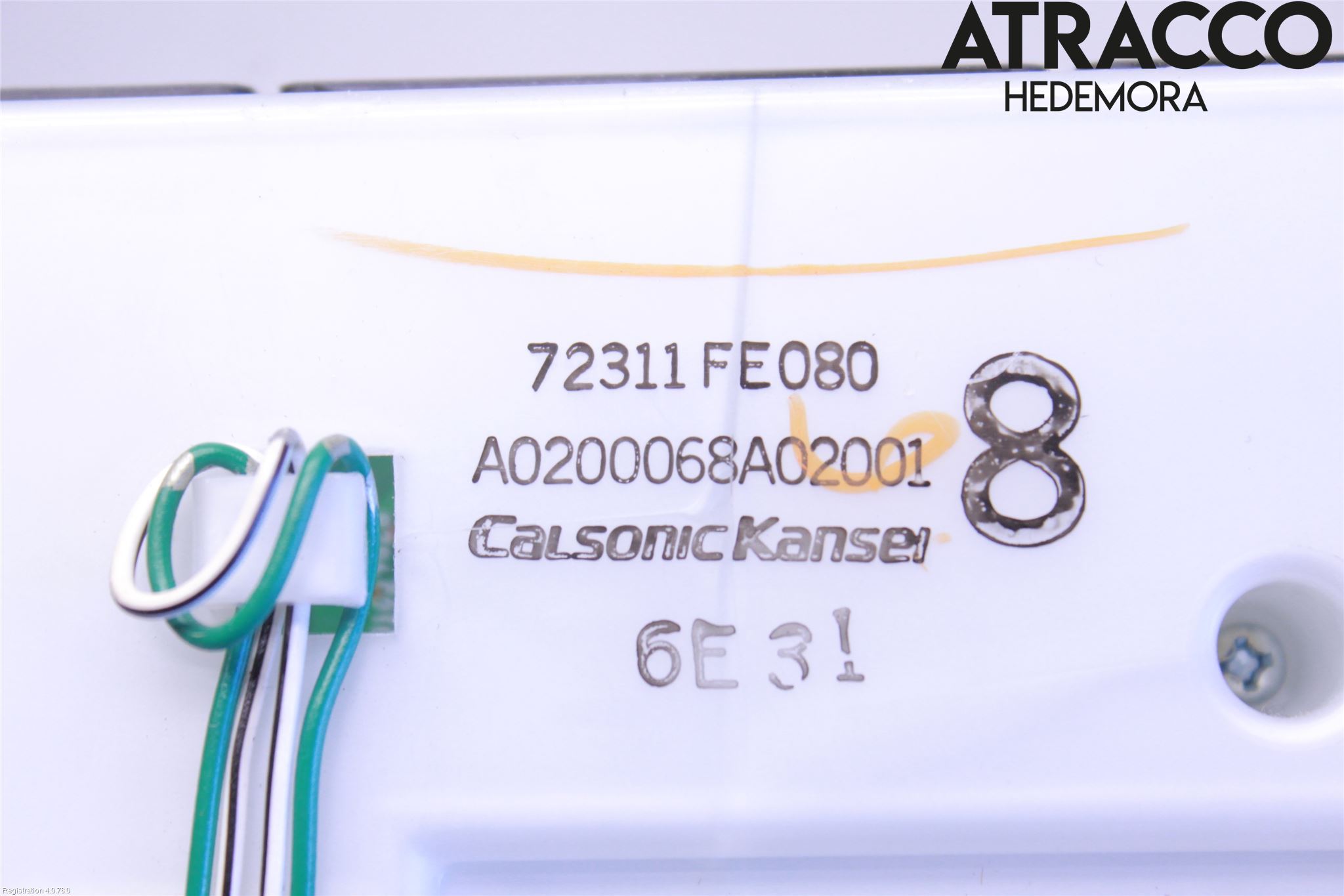 Subaru IMPREZA II  06-07 Varme Ac Betjening-Display