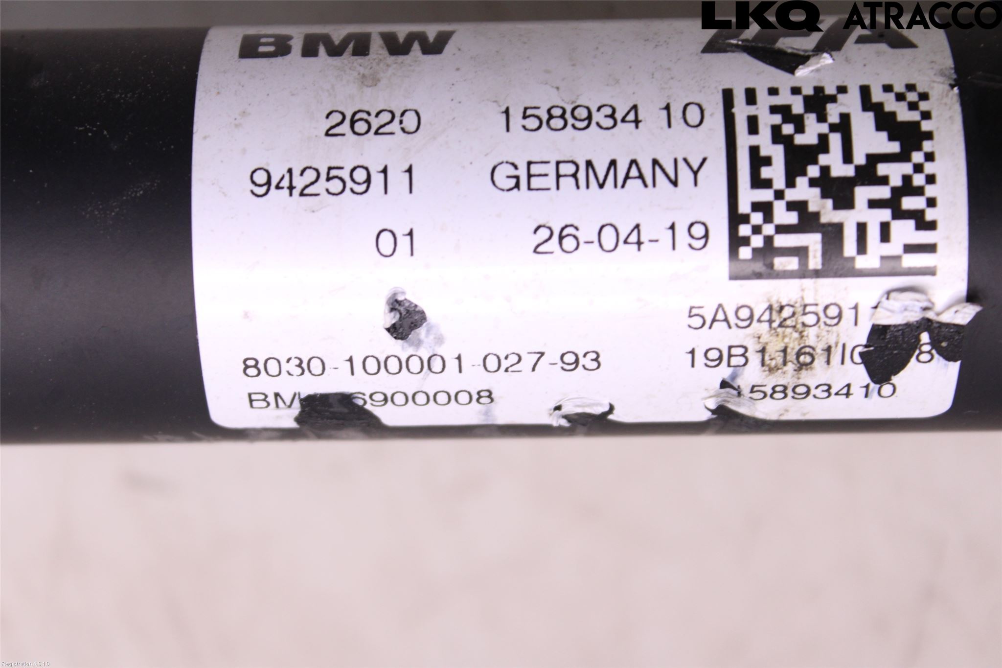 BMW X3 G01 18- Mellomaksel Fremre 4Wd