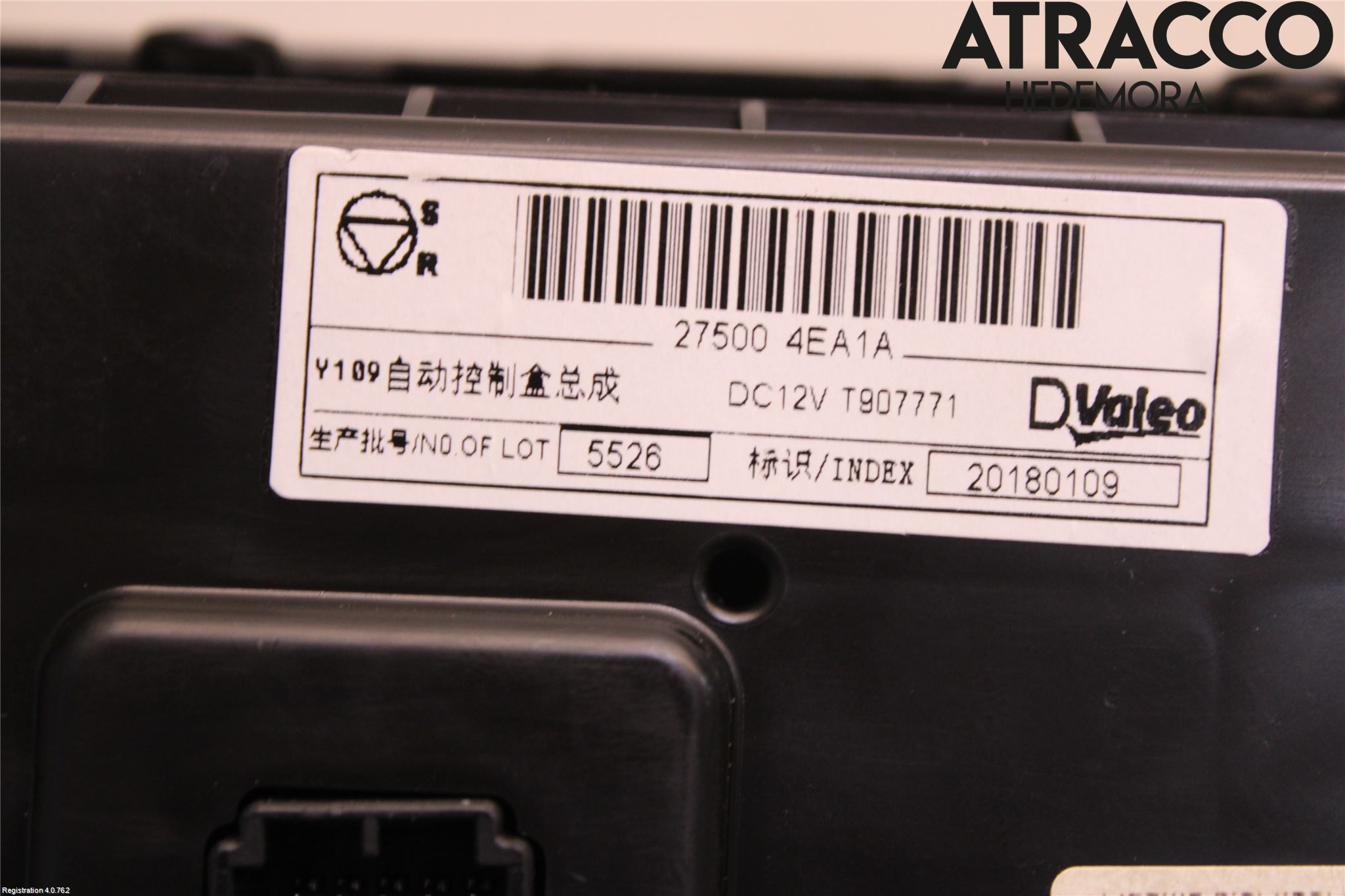 Nissan QASHQAI 17-21 Varme Ac Betjening-Display