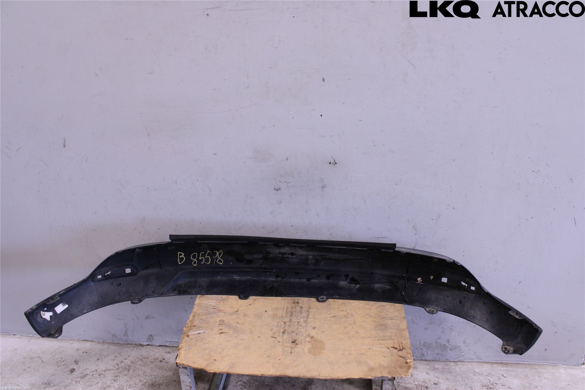 Renault CLIO IV 12-16 Støtfanger Bak Overtrekk