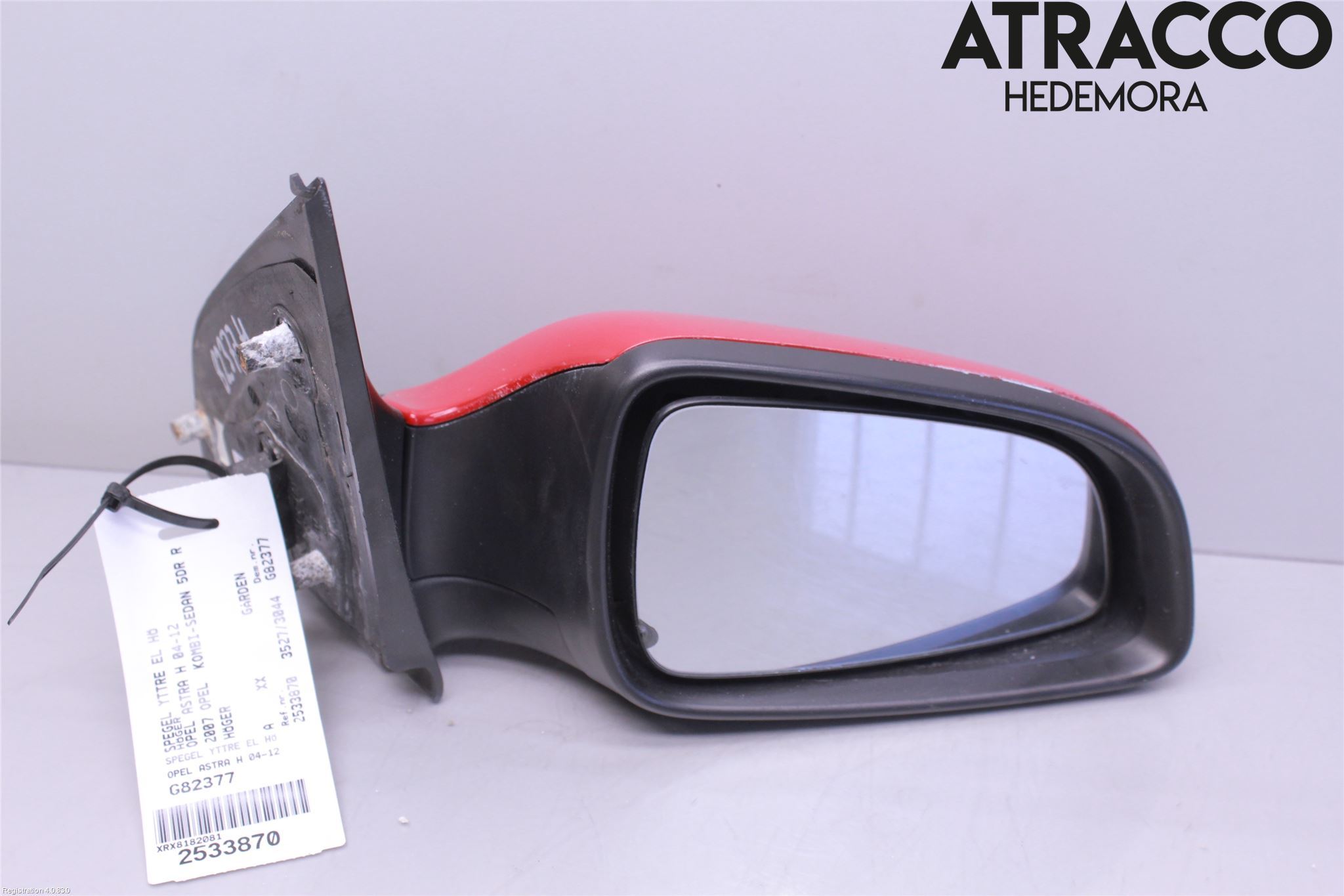 Opel ASTRA H 04-12 Speil H M-El Justering
