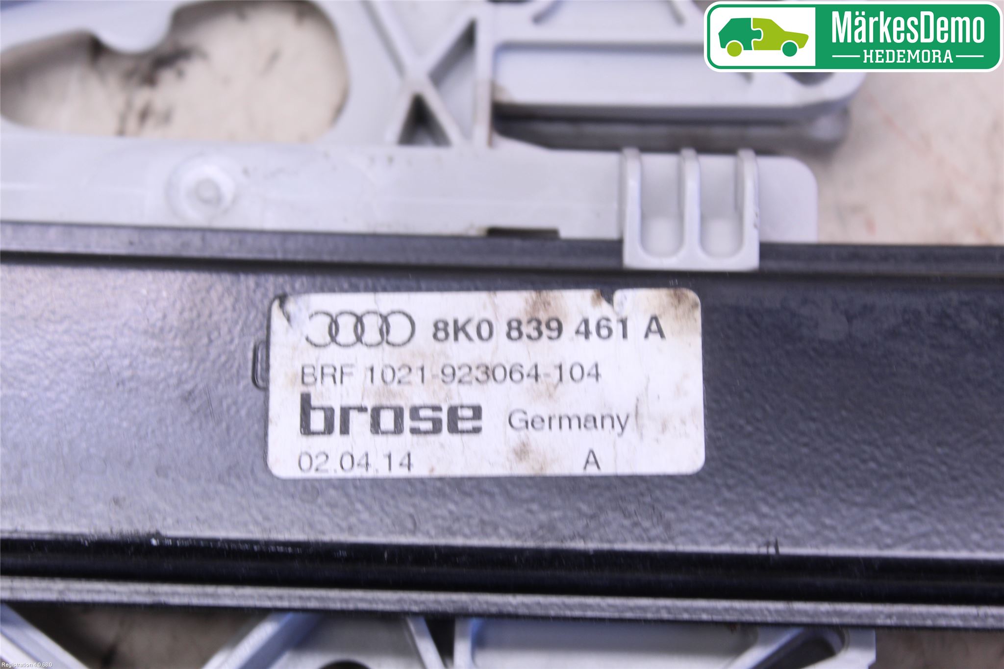 Audi A4 ALLROAD 09-16 Vindusheis El Komp