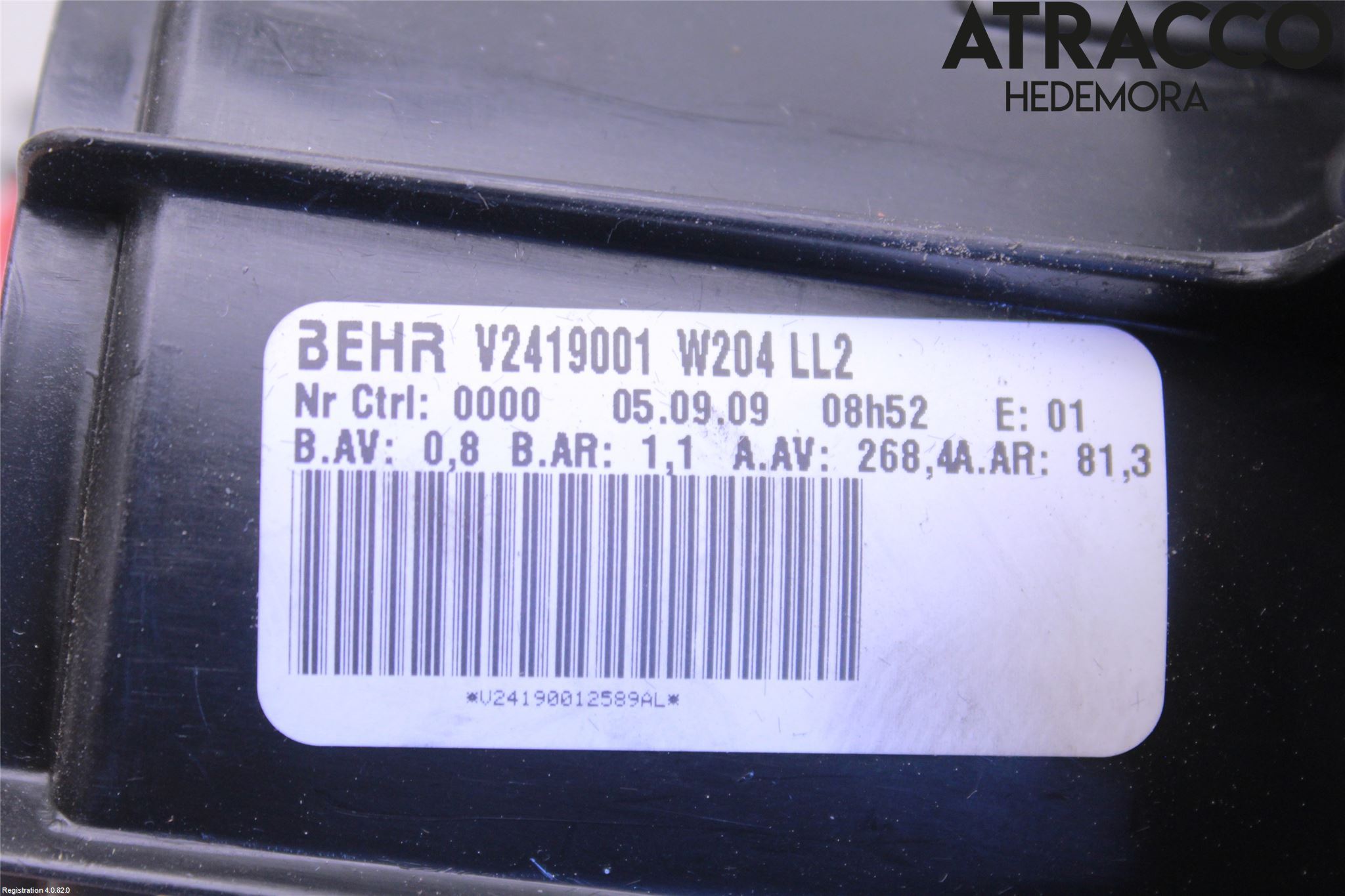Mercedes-Benz MB GLK-KLASS (X204) 08-16 Varme Ac Varmeapparatvifte