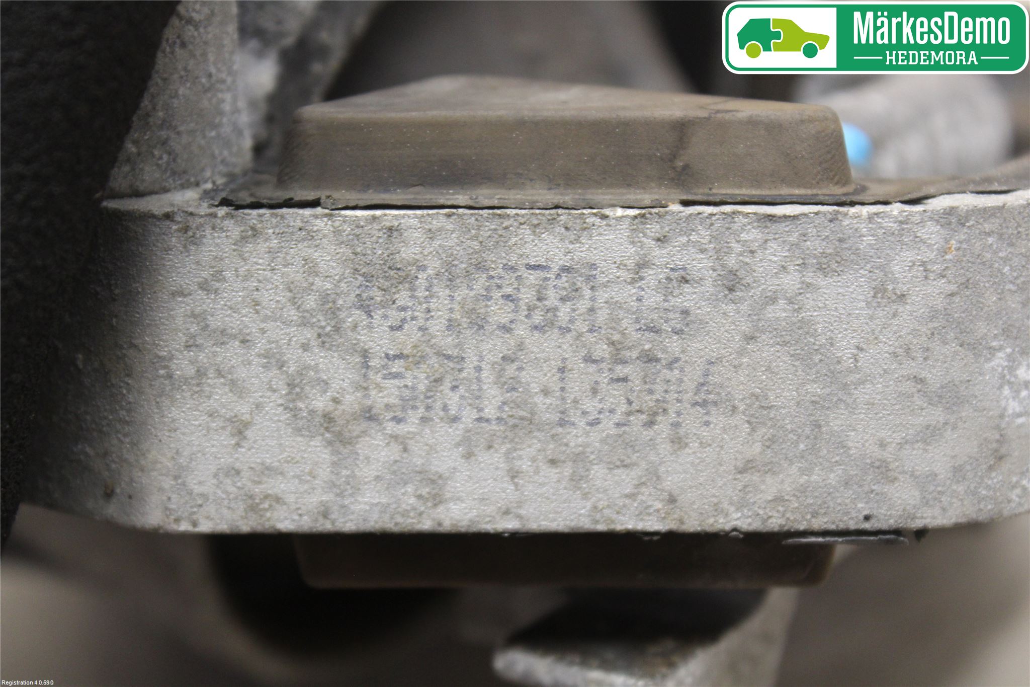 Audi A6/S6 4G 11-18 Motor Feste Gummi