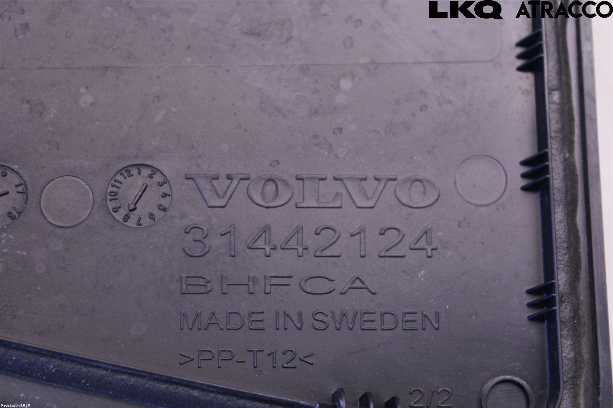Volvo XC60 18- Visker Deksel-Grill-Under Frr
