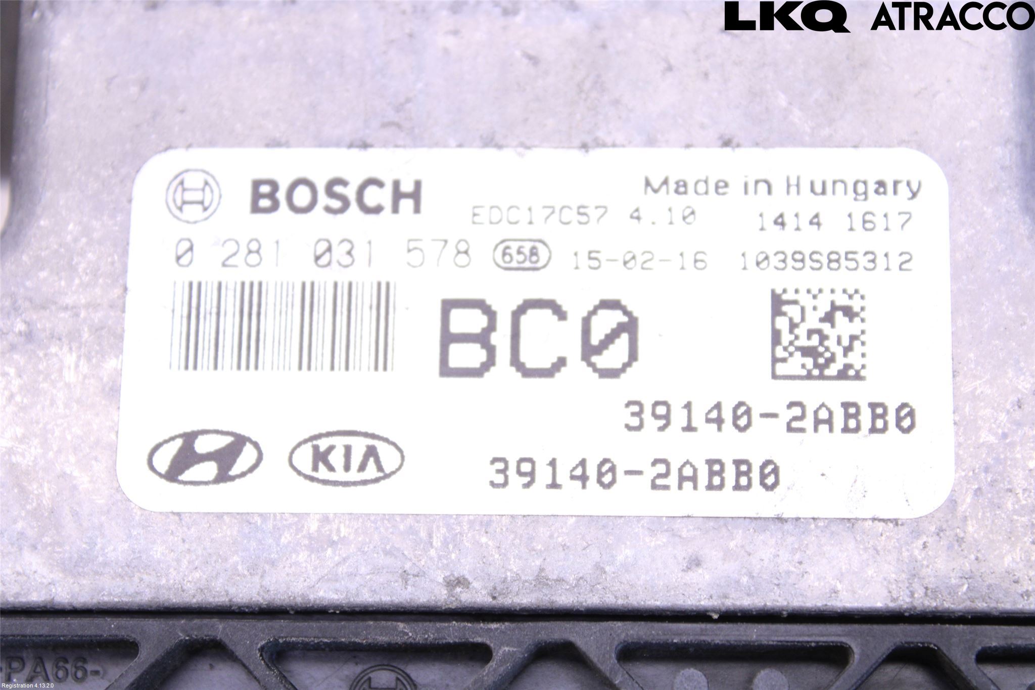 Hyundai i30 GD 13-17 Styreenhet Dieselpumpe