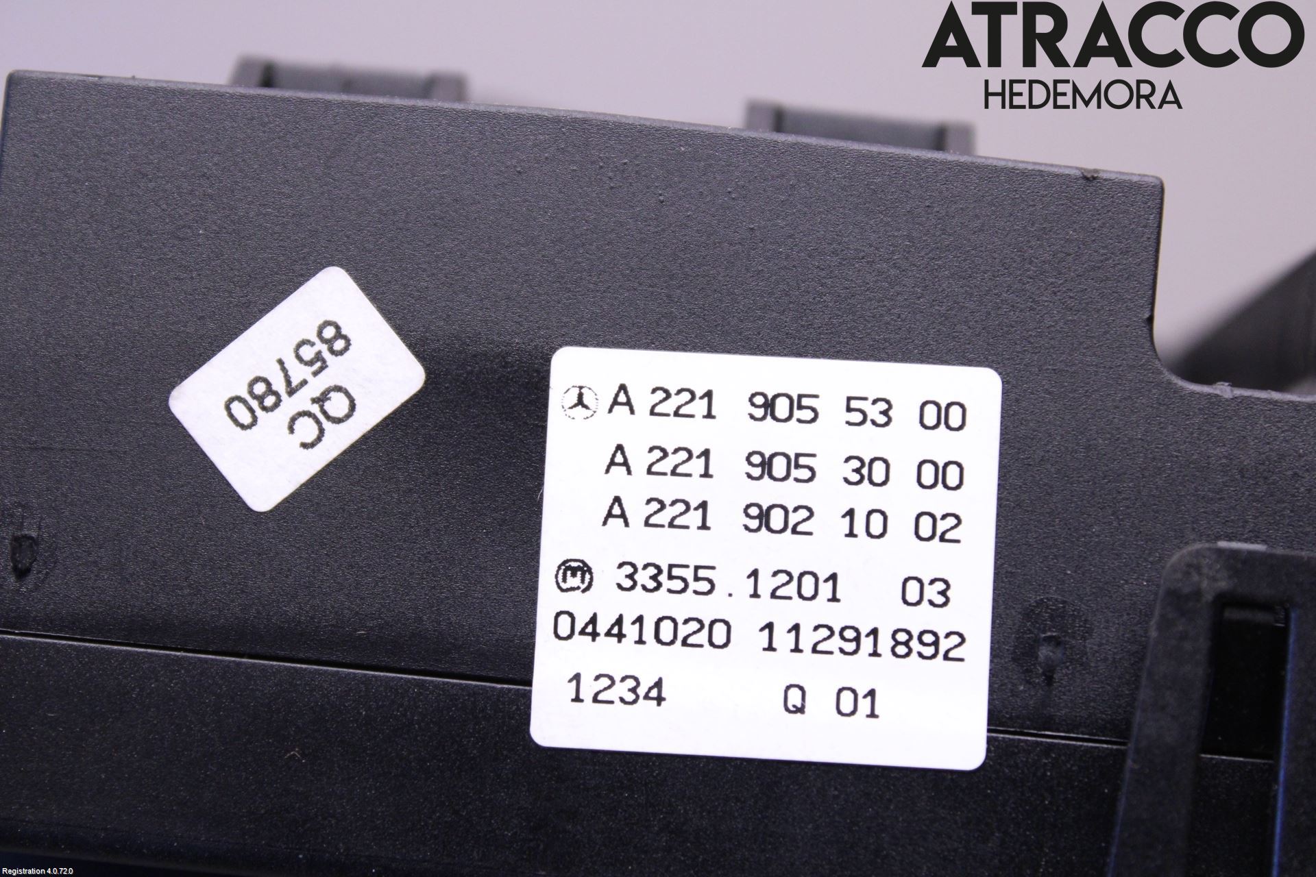 Mercedes-Benz MB S-KLASS (W221) 05-13 Varme Ac Betjening-Display