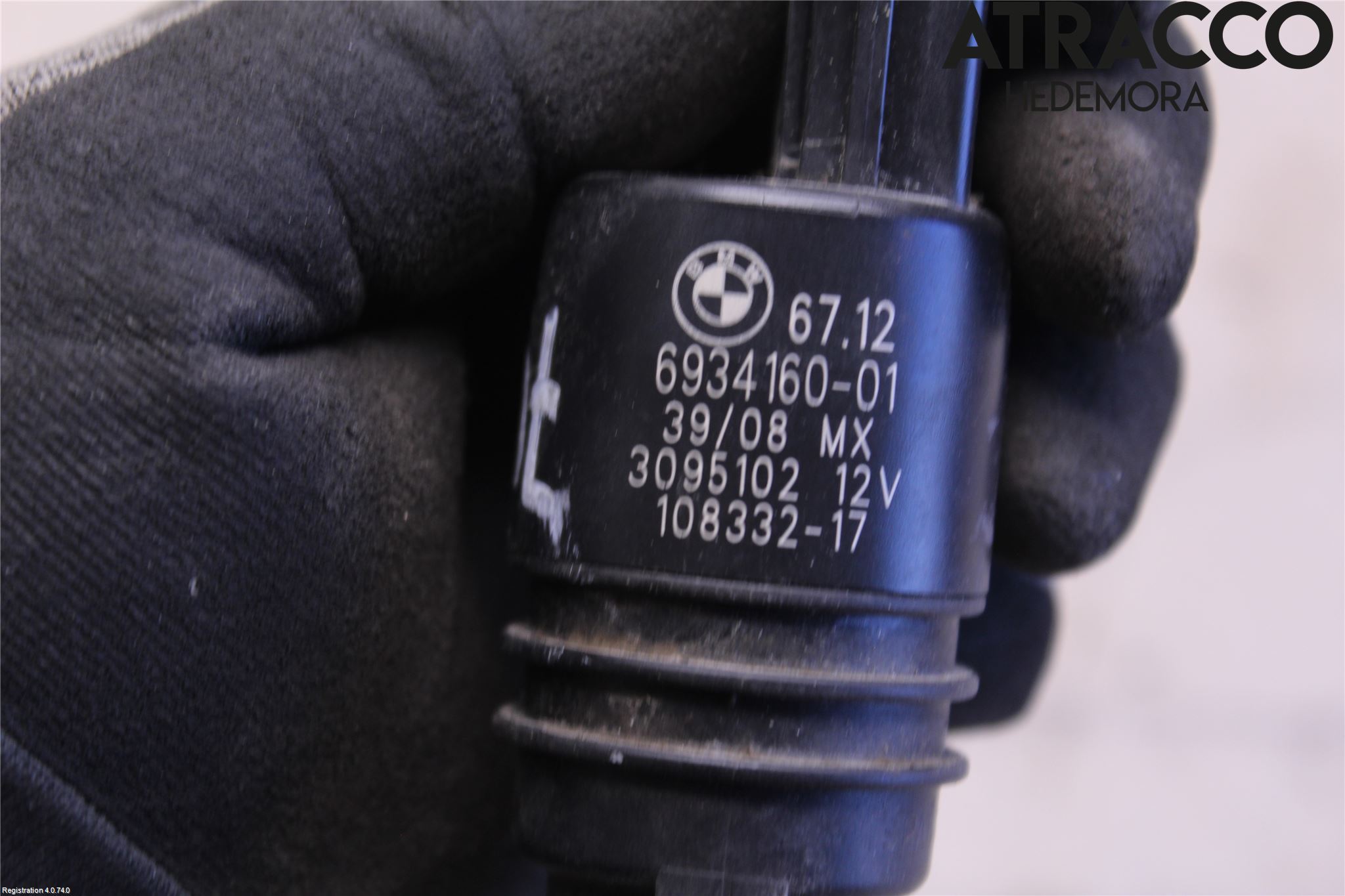 BMW X6 E71/E72   08-14 Spylerpumpe Frontrute