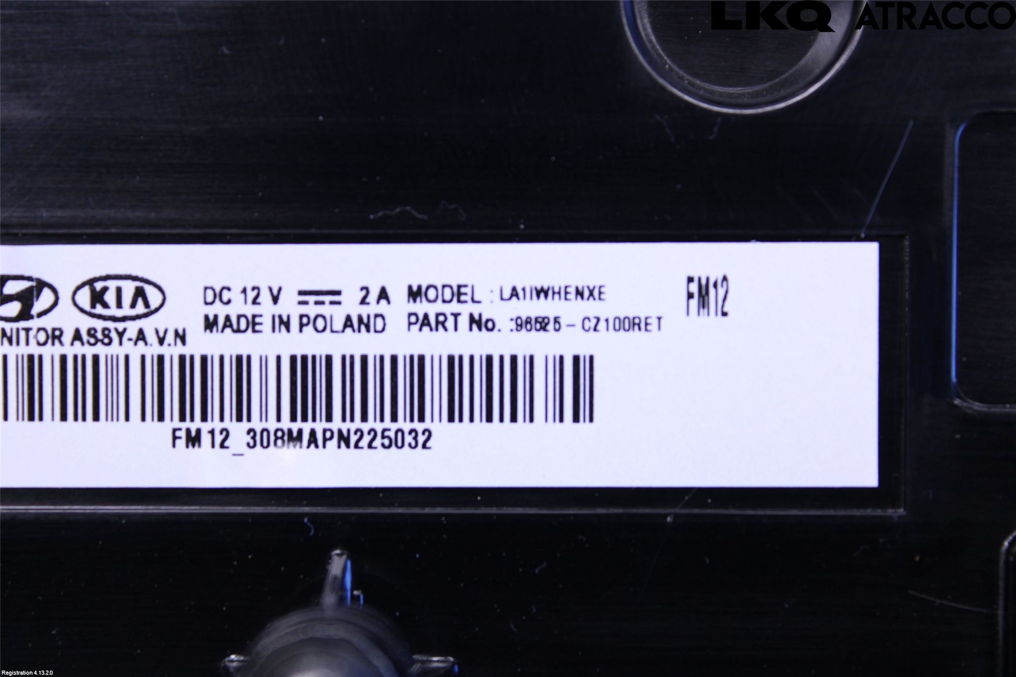 Hyundai TUCSON 05- Stereo Radio Med Cd