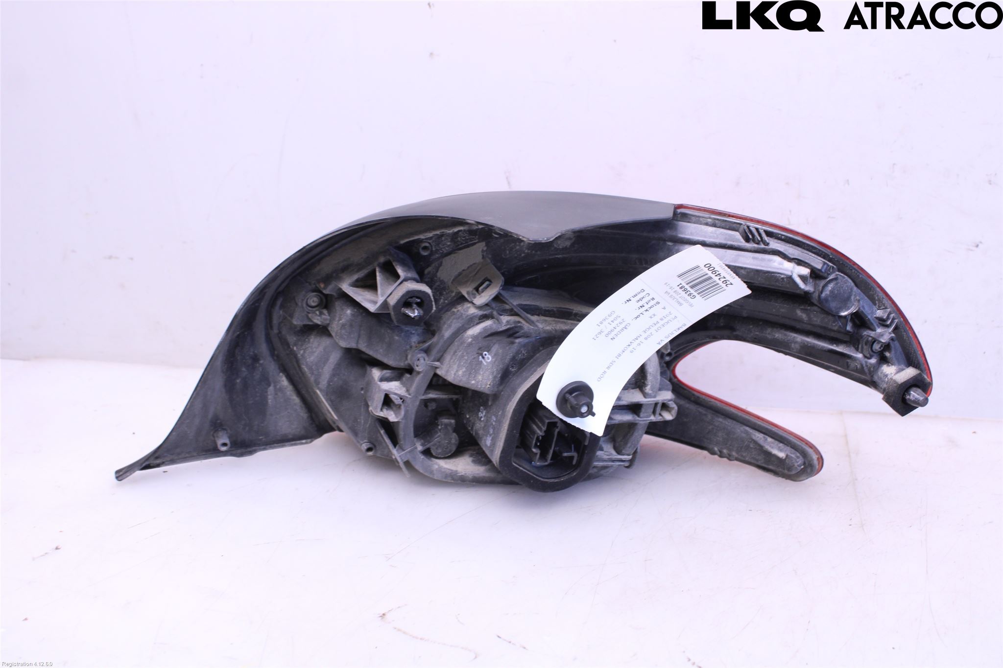 Peugeot PEUGOT 208 16-19 Baklykt Venstre