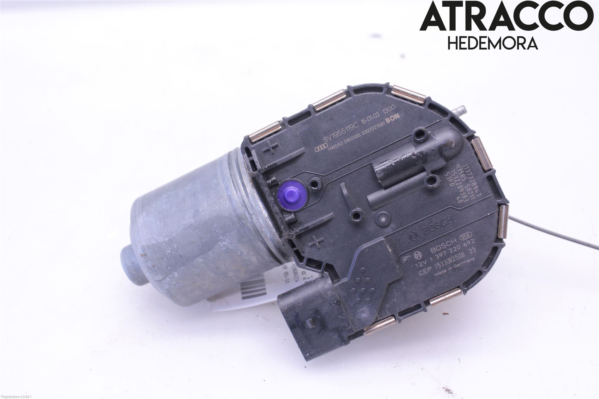 Audi A3/S3 8V 13-20 Viskermotor Frontrute