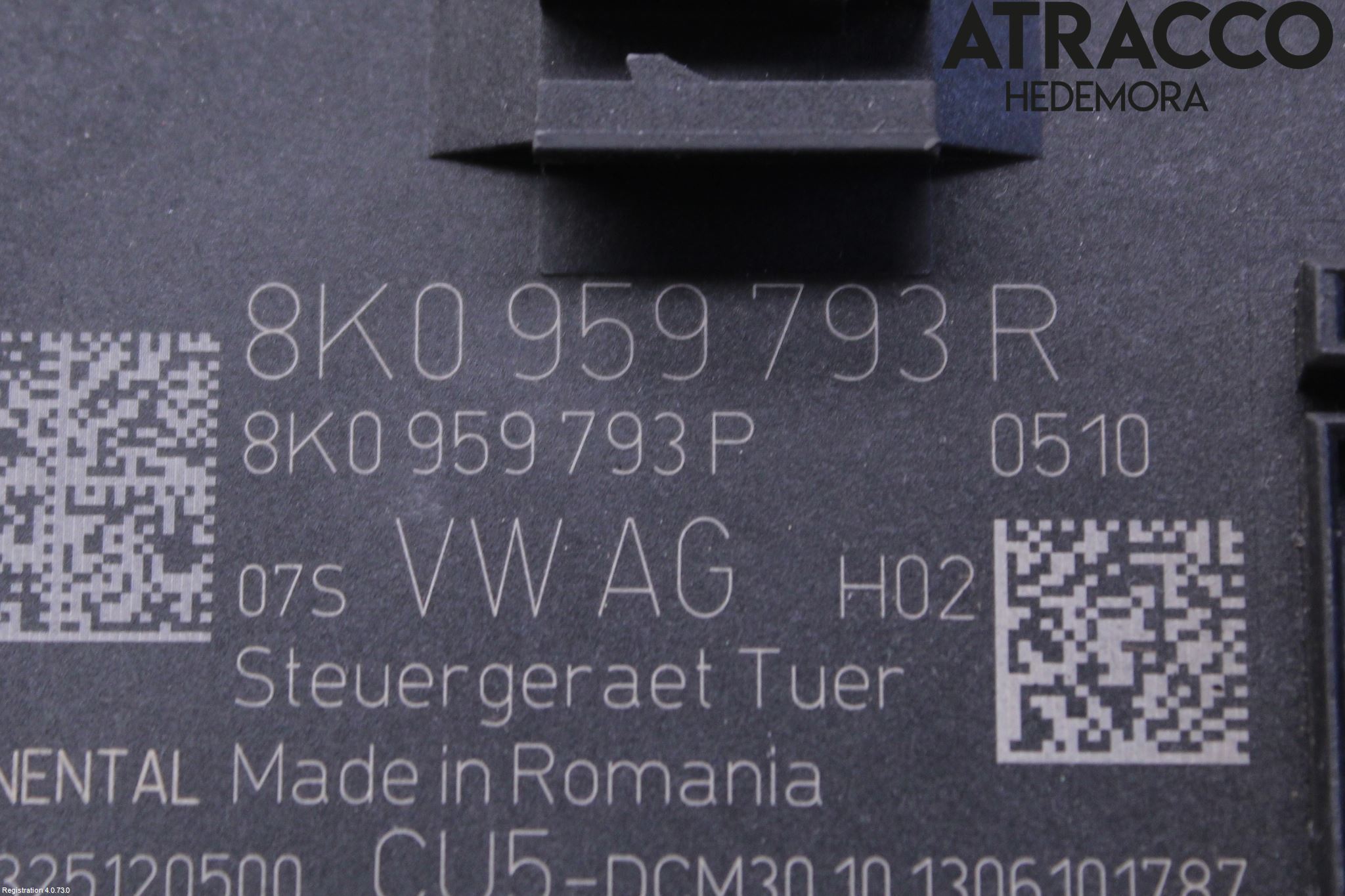 Audi A4 ALLROAD 09-16 Styreenhet Dør