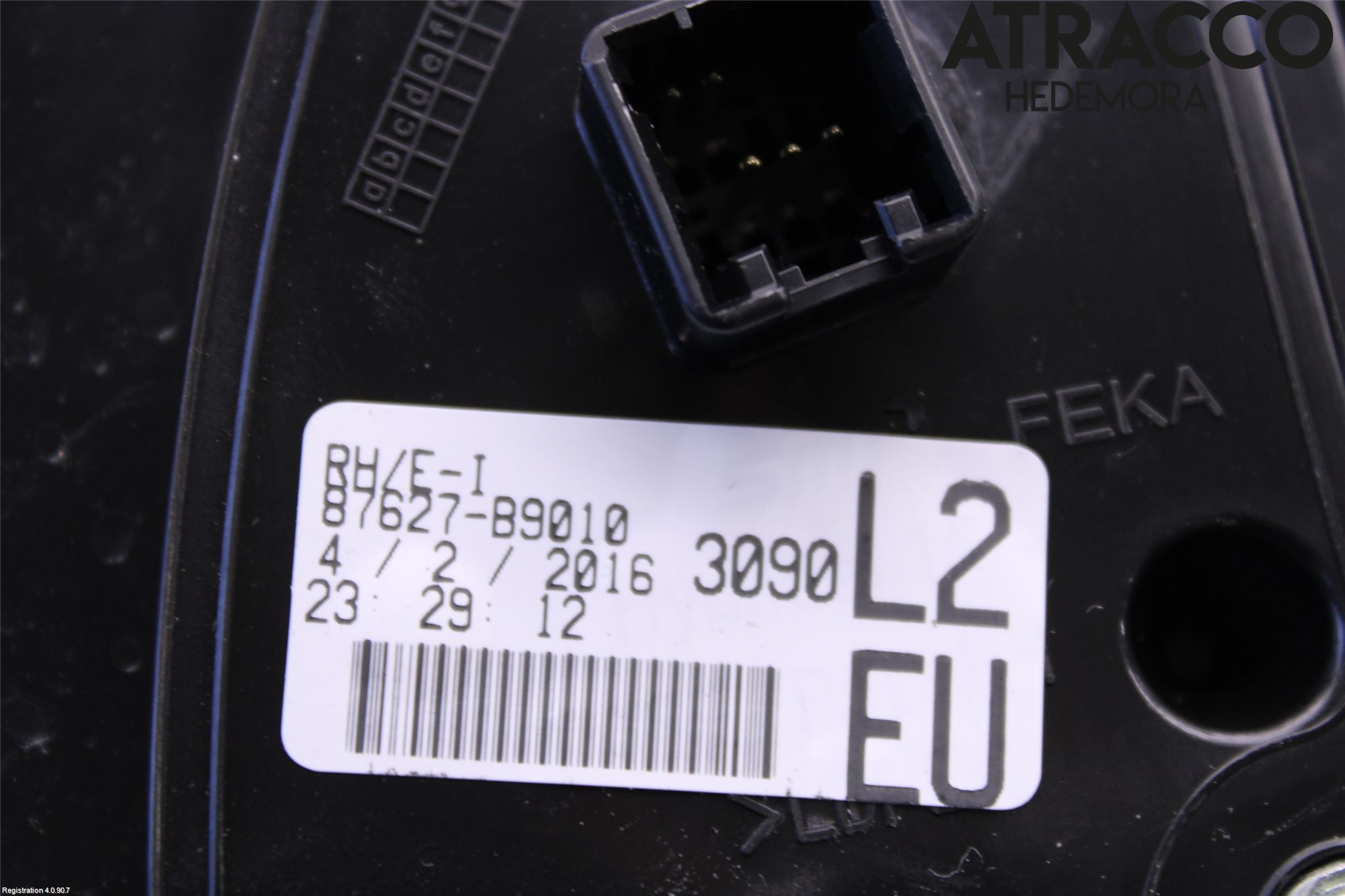 Hyundai i10 BA 14-16 Speil H M-El Justering