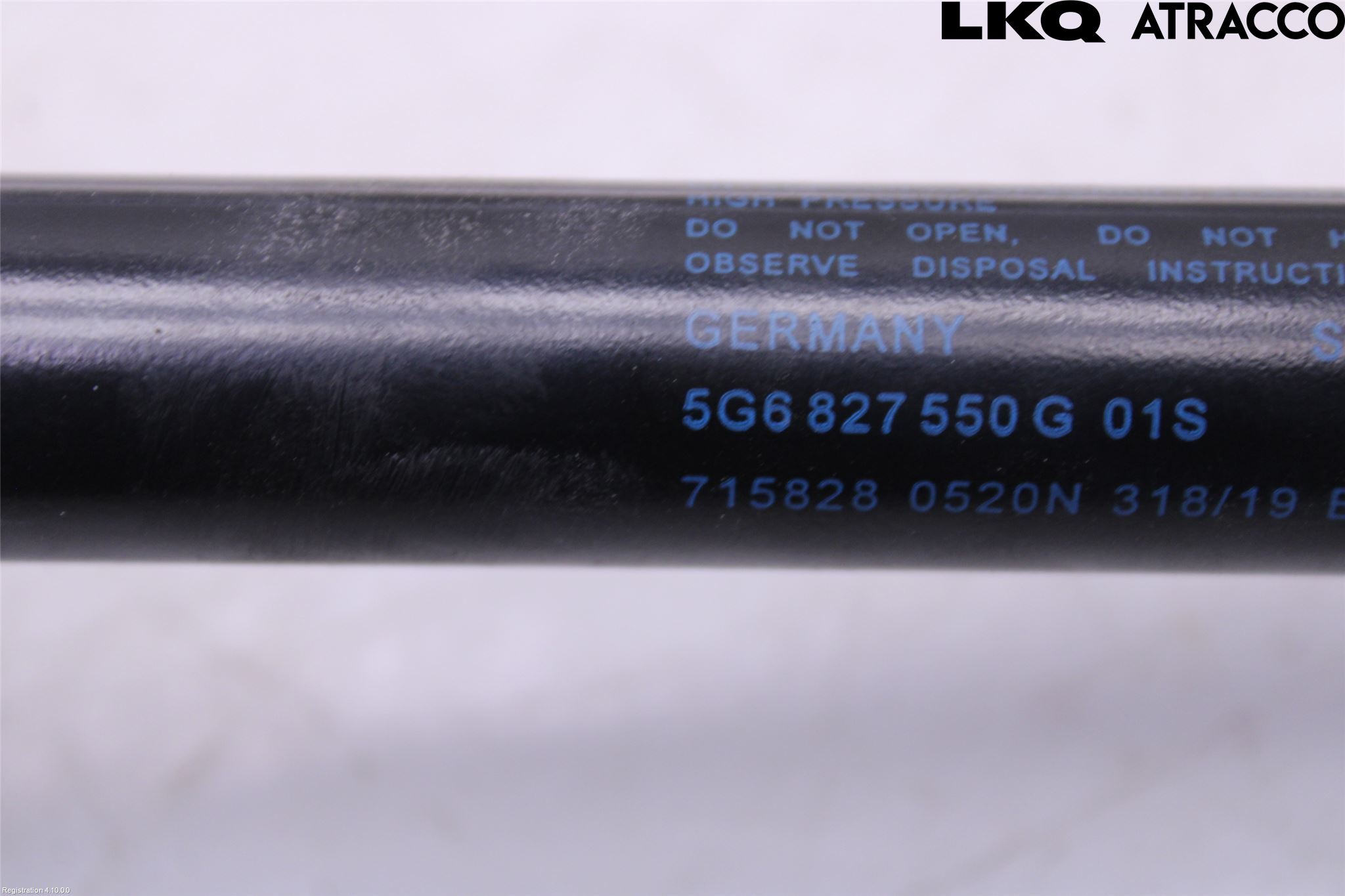 Volkswagen VW GOLF / E-GOLF VII 13-20 Bakluke Demper-Gassfjær
