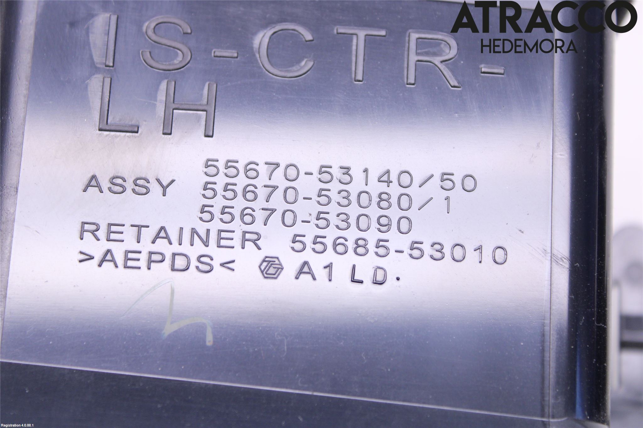 Lexus IS 250/350 14-20 Dashbord Kanal - Dyse