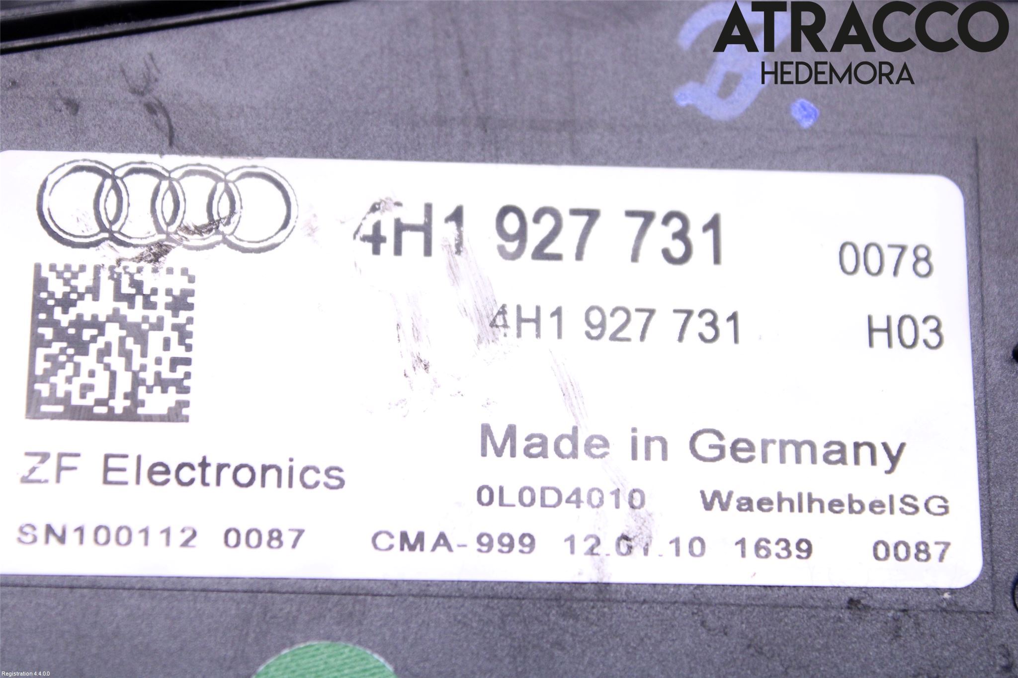 Audi A8/S8 4H 10-17 Gearspak