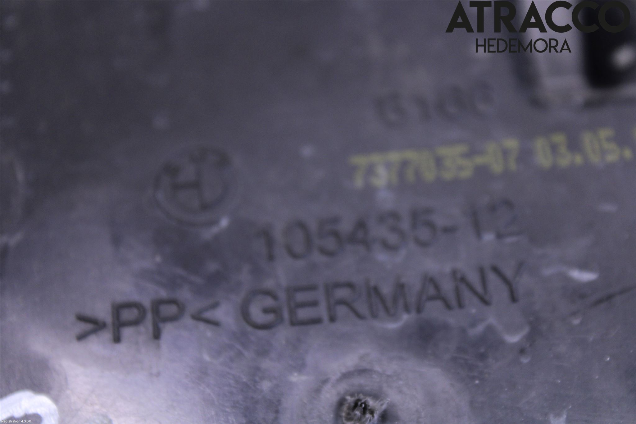 BMW 7 G11/G12 15-22 Spylerbeholder Frontrute
