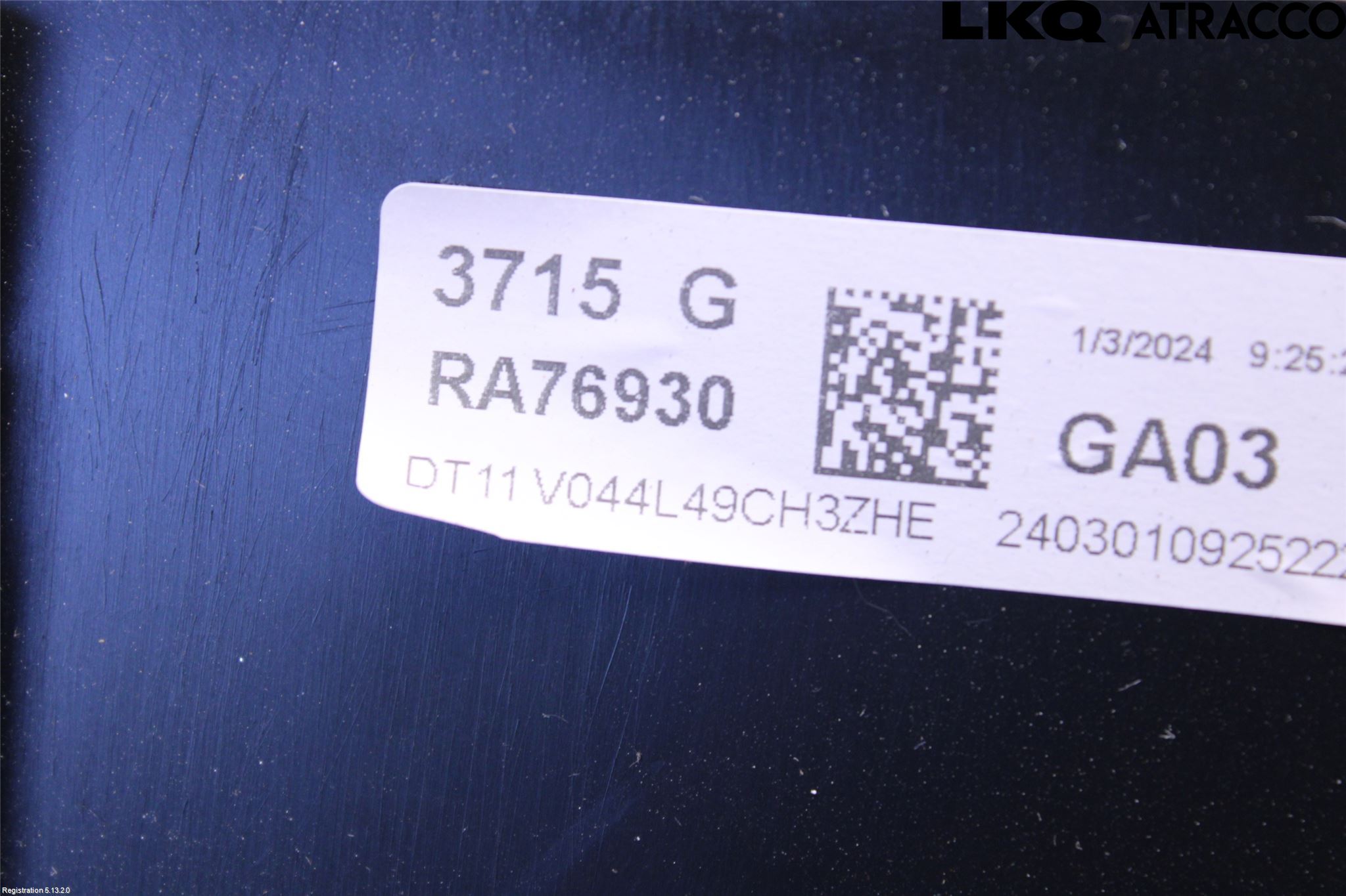 Ford TRANSIT/TOURNEO CONNECT 13-22 Innr Handbremsmansjett