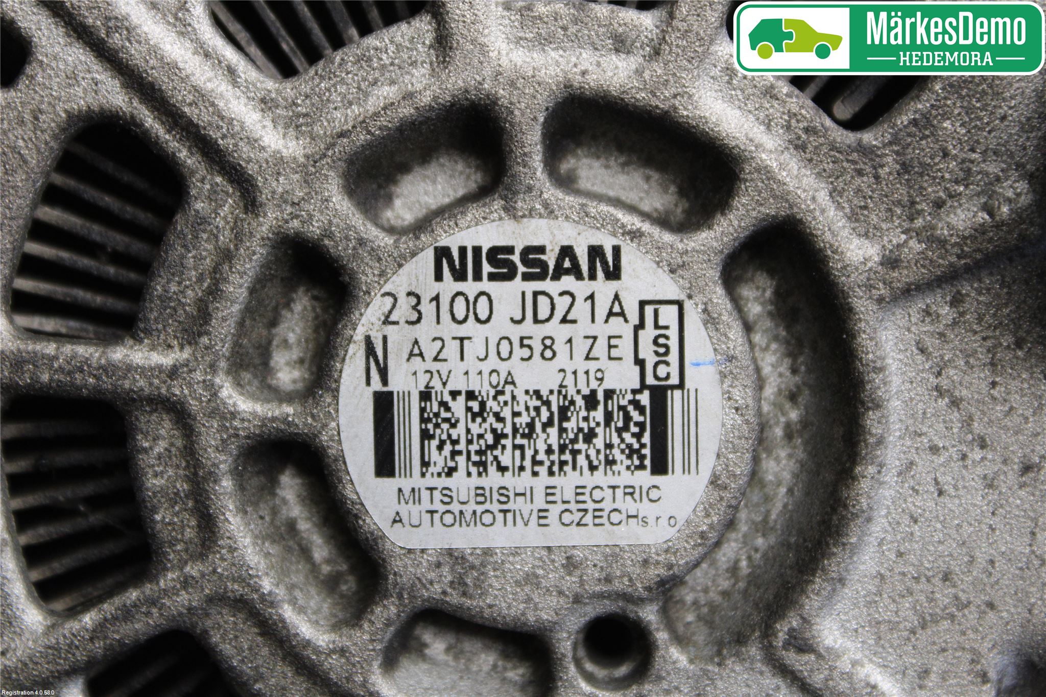 Nissan QASHQAI 10-14 Dynamo