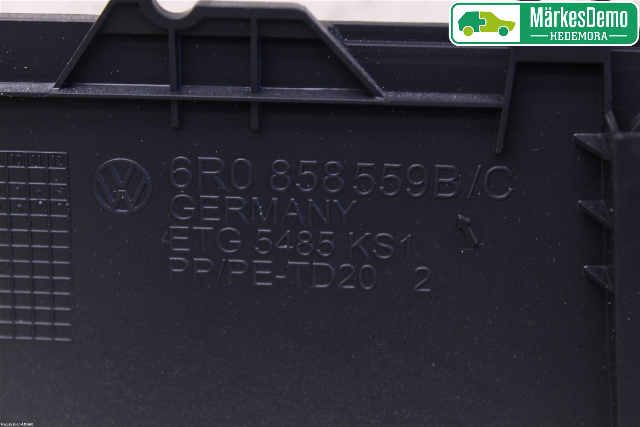 Volkswagen VW POLO 10-17 Rattdeksel - Deksler