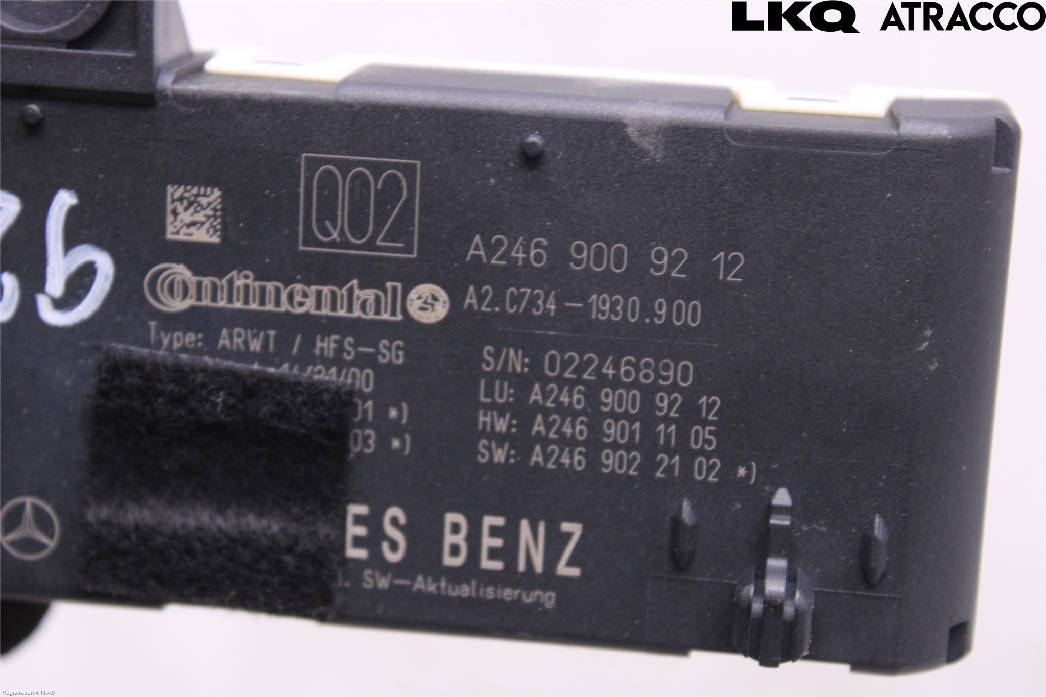 Mercedes-Benz MB CLA-KLASS (C117/X117) 13-19 Styreenhet Bakluke